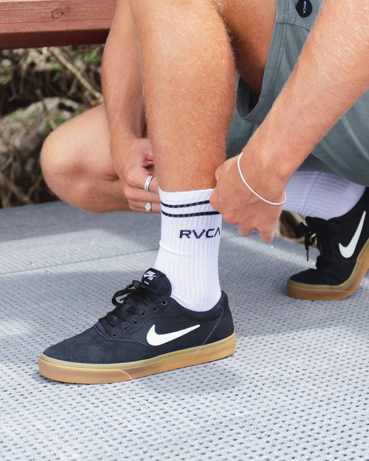 Mens Union Sock - White