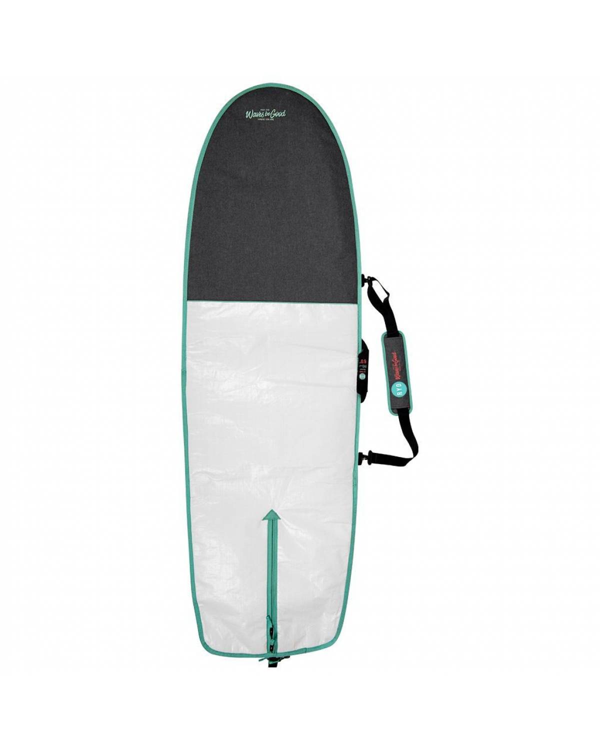 RYD Alt Simple Day Use Bag - White/Aqua