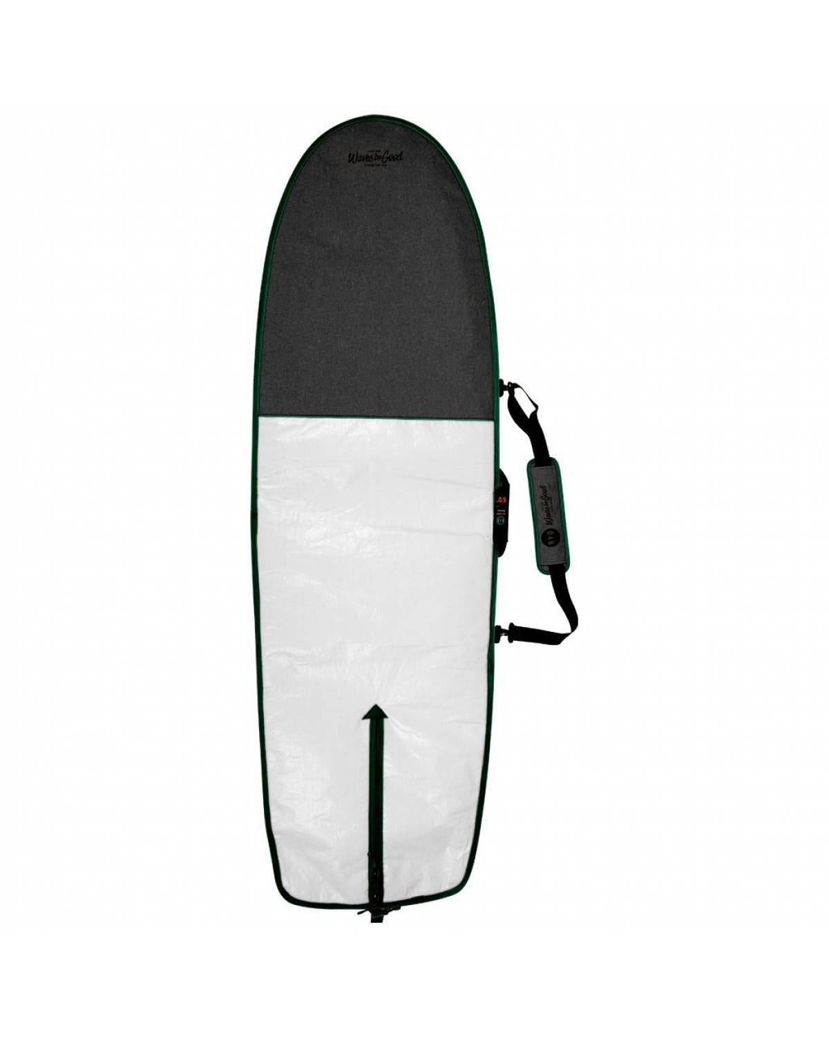 RYD Alt Simple Day Use Bag - White/Grey - Back