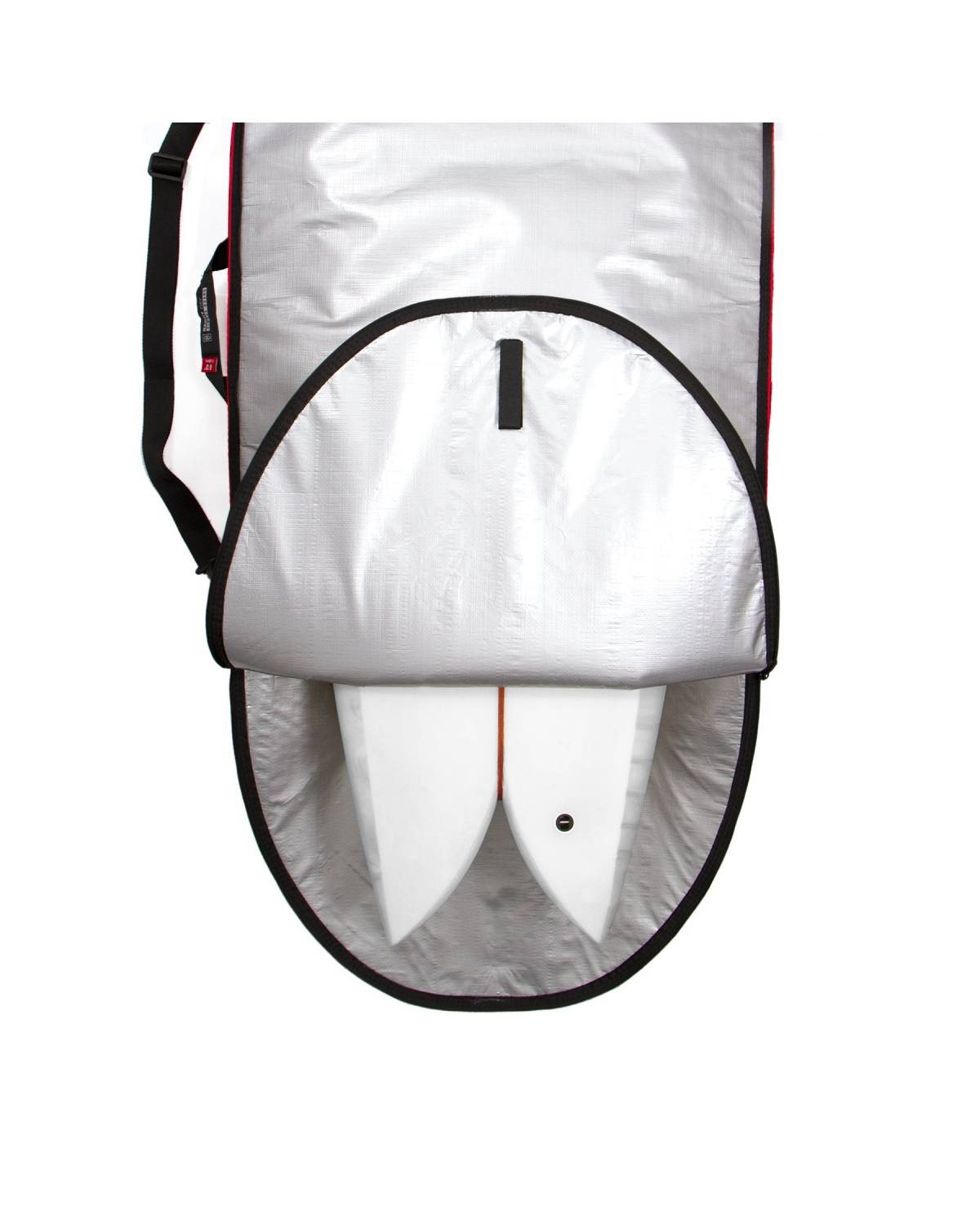 Barry Basic Fish Cover - Black/Red