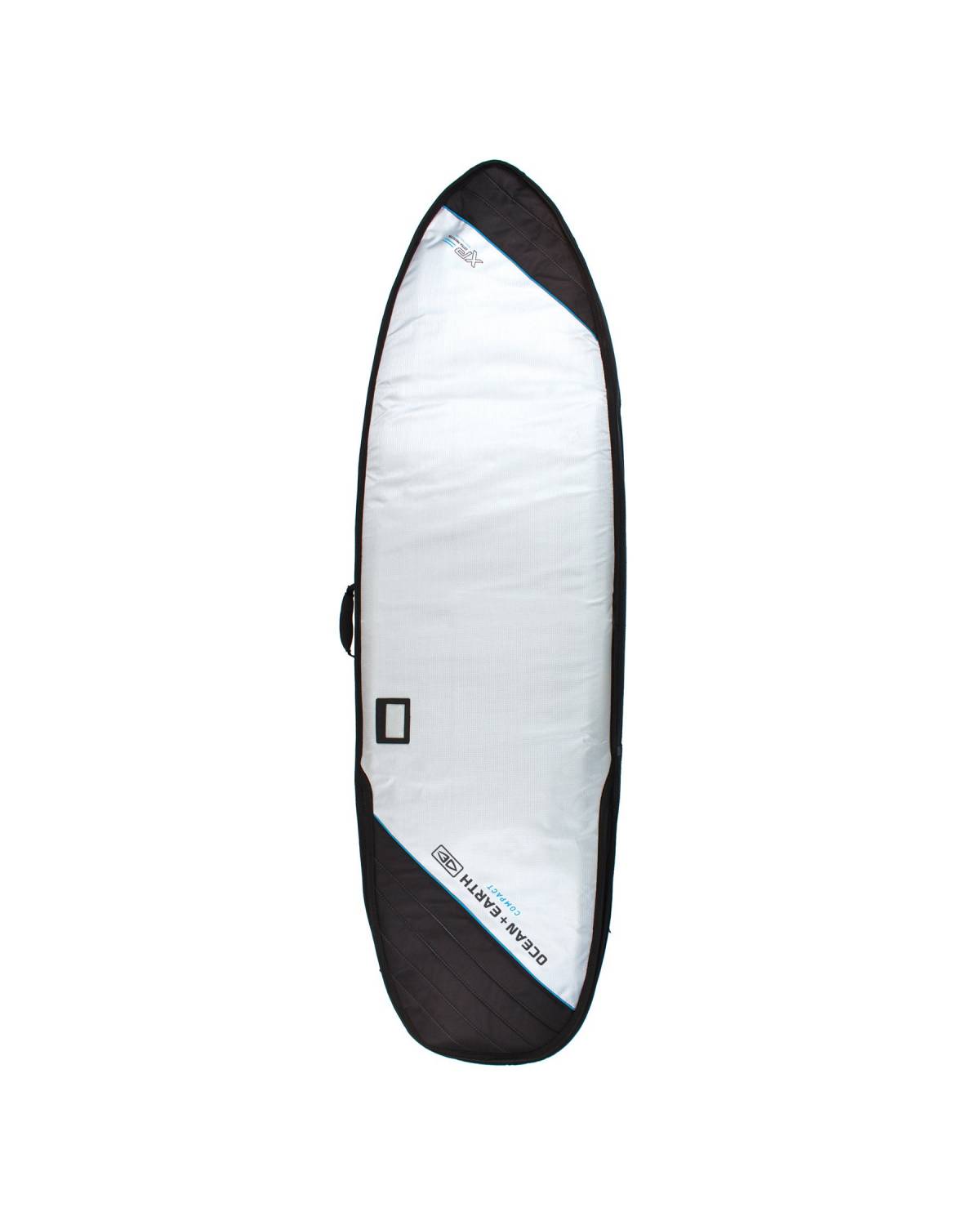 Triple Compact Fish Cover - Black/Red