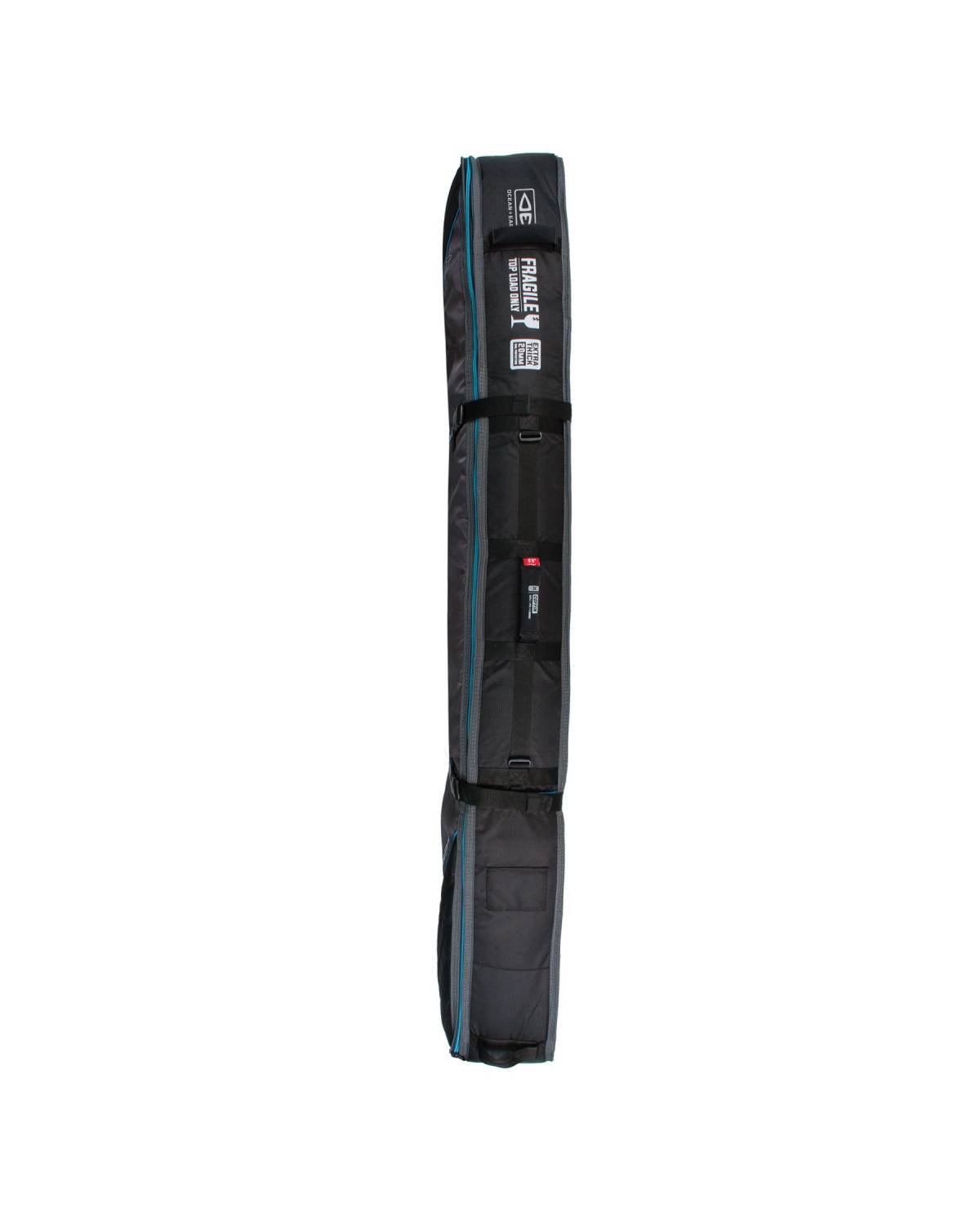 Triple Coffin Shortboard Cover - Black/Blue