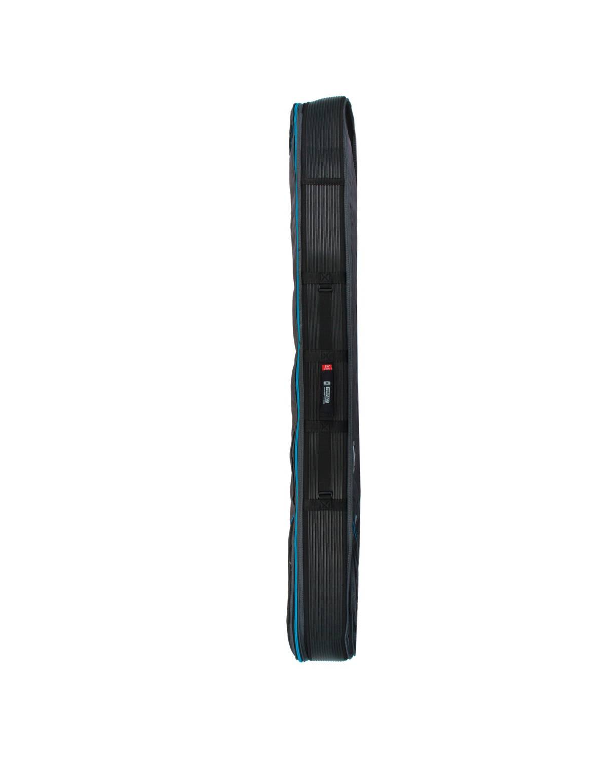 Triple Compact Shortboard Cover - Black/Blue