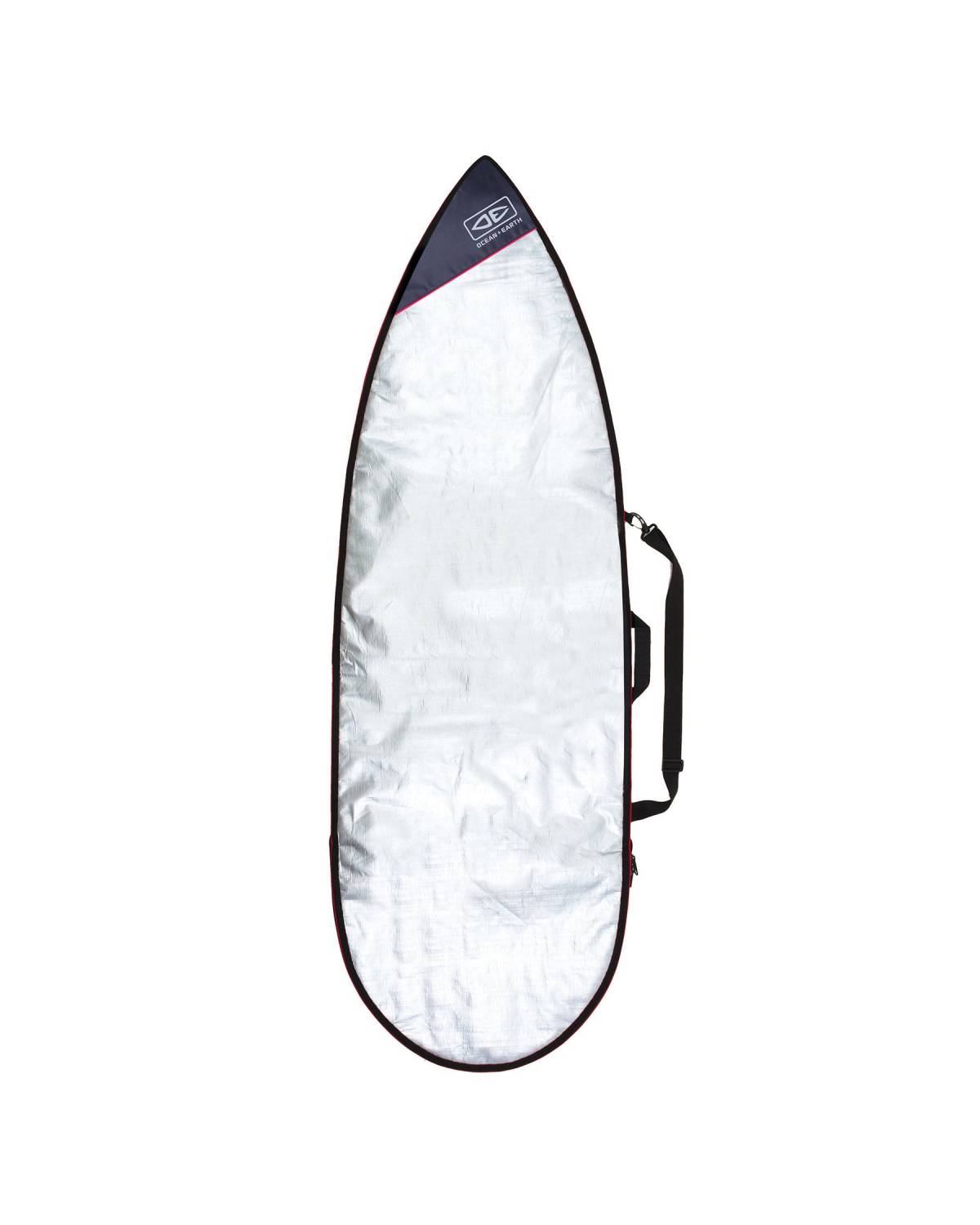 Barry Basic Shortboard Cover - Black/Red