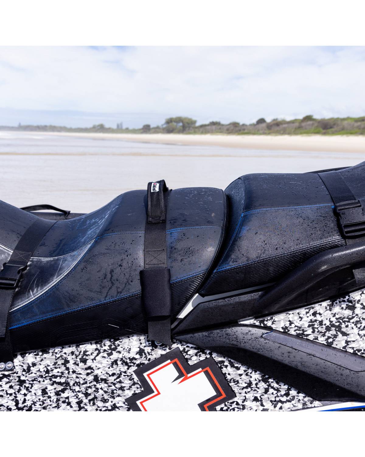 Jet Ski Seat Strap & Handle - All Black