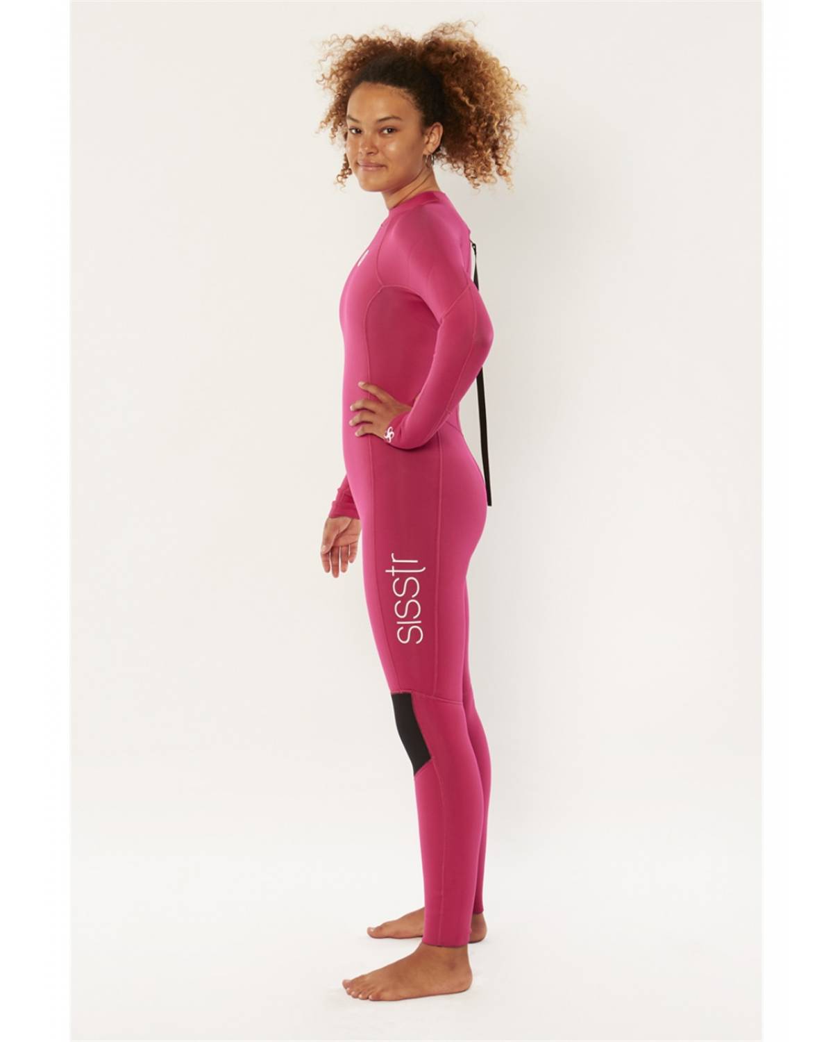 Sisstr Girl's 7 Seas 4/3 Back Zip - Magenta  side