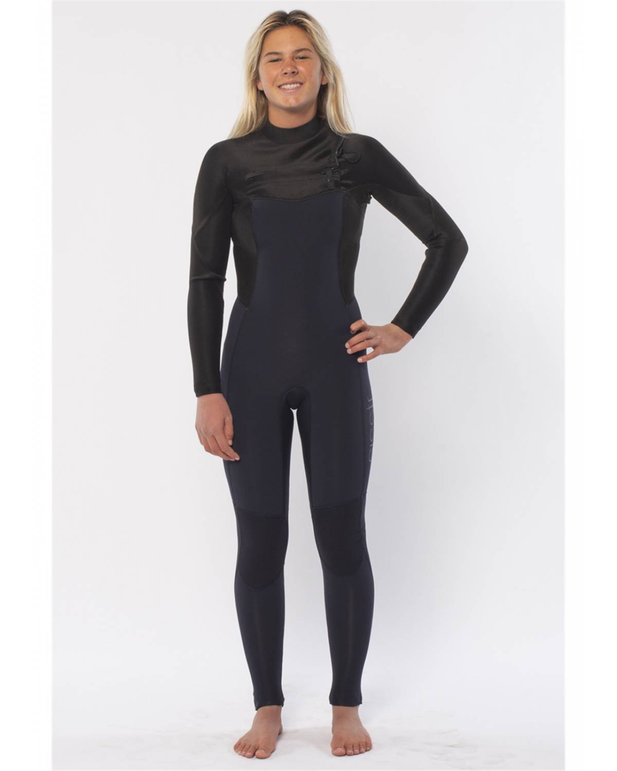 Sisstr Seas Echo Chest Zip - Black