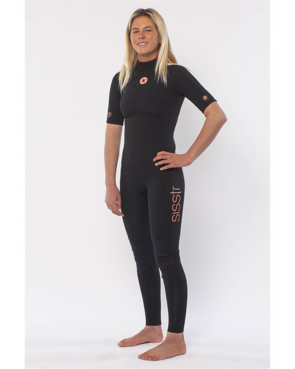 Sisstrevolution 7 Seas Short Sleeve Back Zip - Solid Black - Side