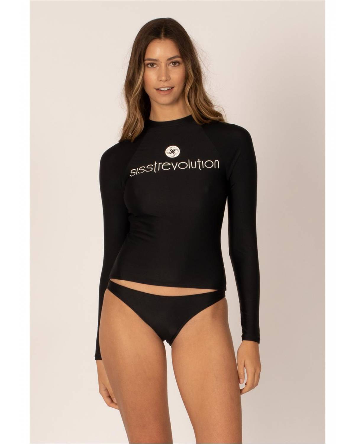 Sisstrevolution Cassie Rashguard - Black