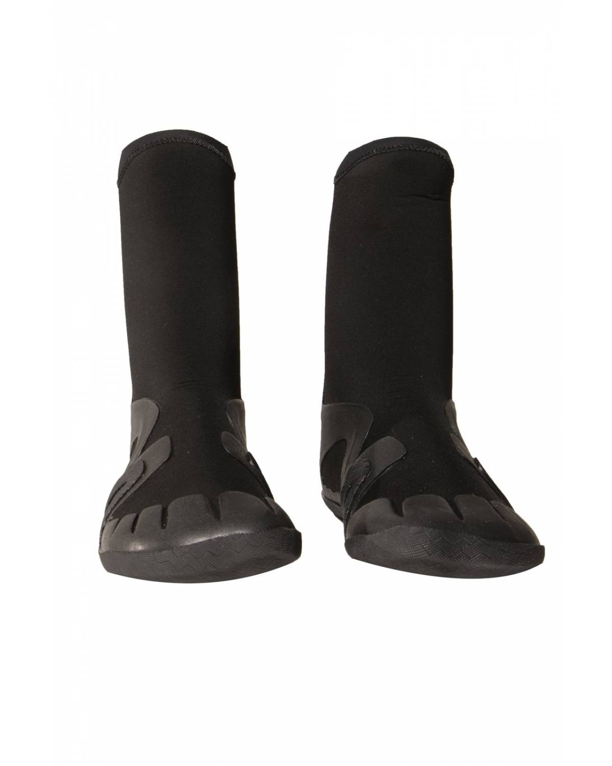 Sisstrevolution Girls Closed Toe Bootie 5mm - Solid Black - Front