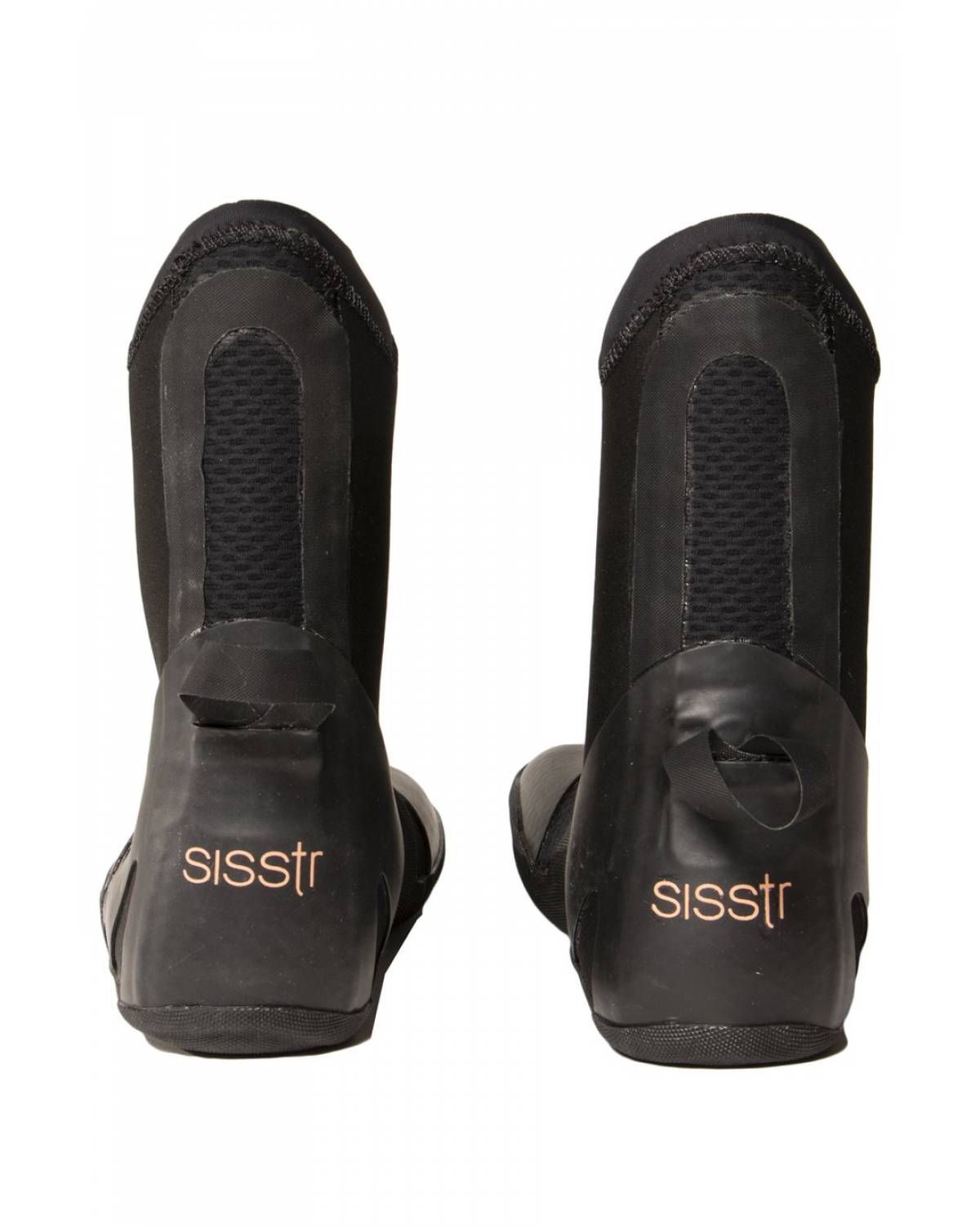 Sisstrevolution Girls Split Toe Bootie 3mm - Solid Black - Back