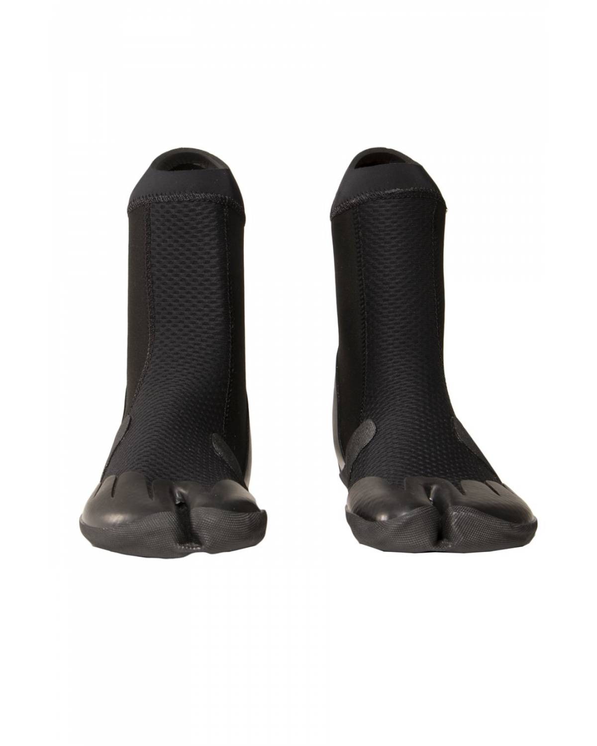 Sisstrevolution Girls Split Toe Bootie 3mm - Solid Black - Front