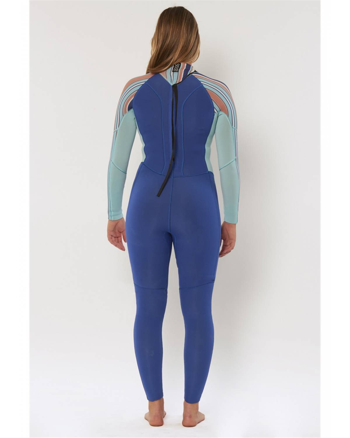 Sisstrevolution Summer Seas 3/2 Back Zip Wetsuit back