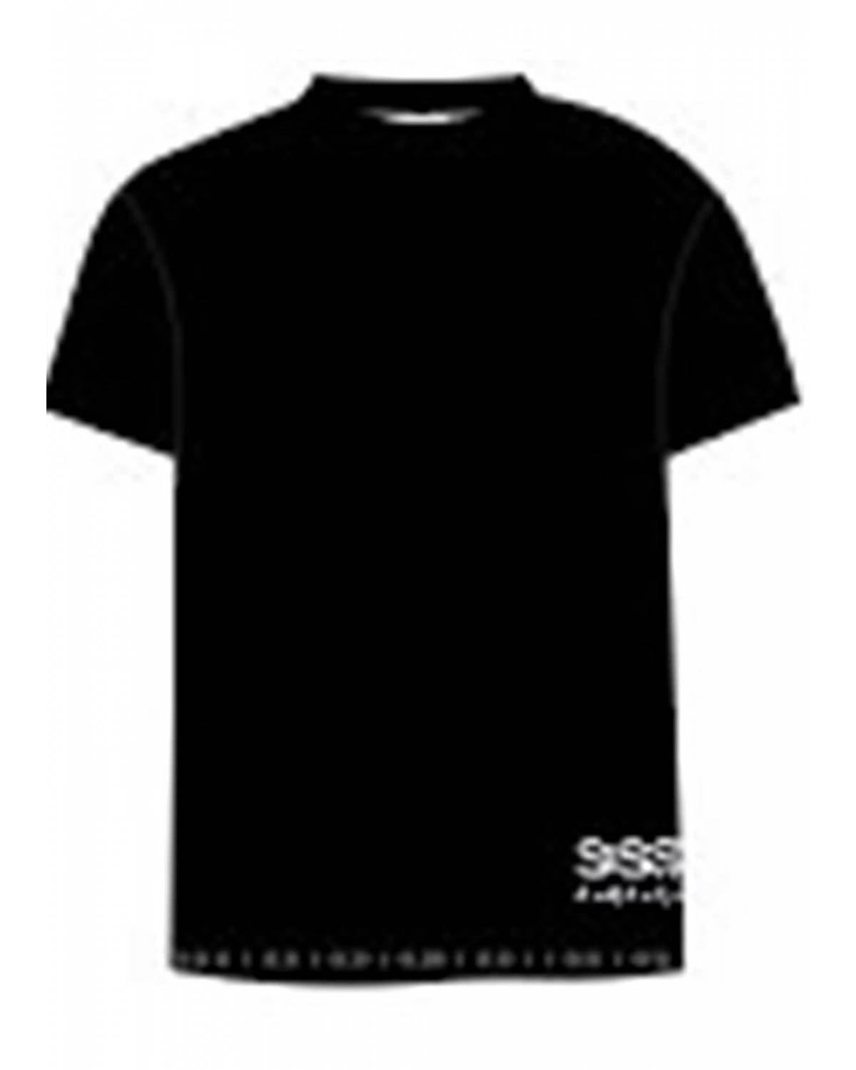 Sunshine Ray Ss Rashguard - Solid Black