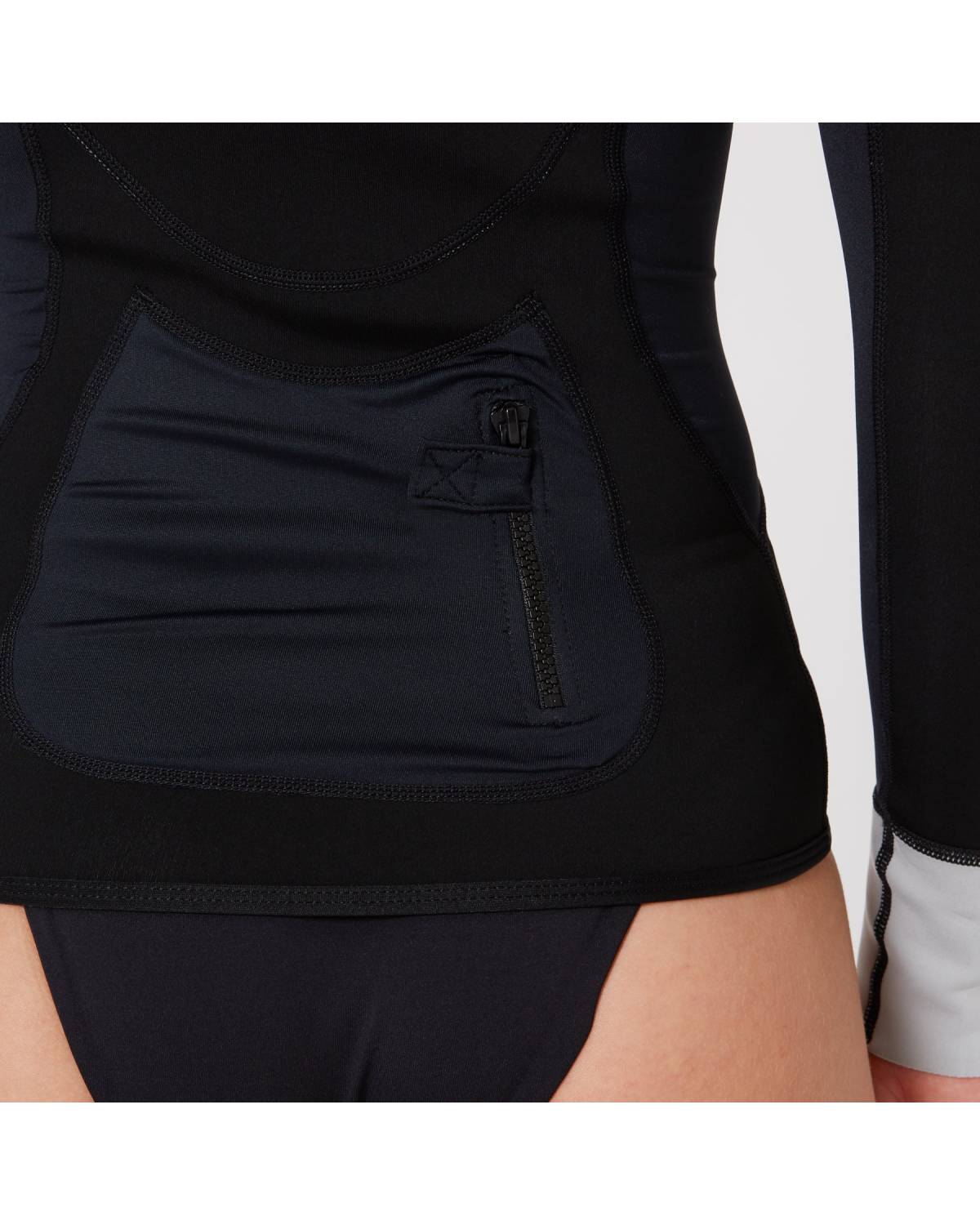 Ocean and Earth Ladies Long Sleeve Front Zip Paddle Vest 