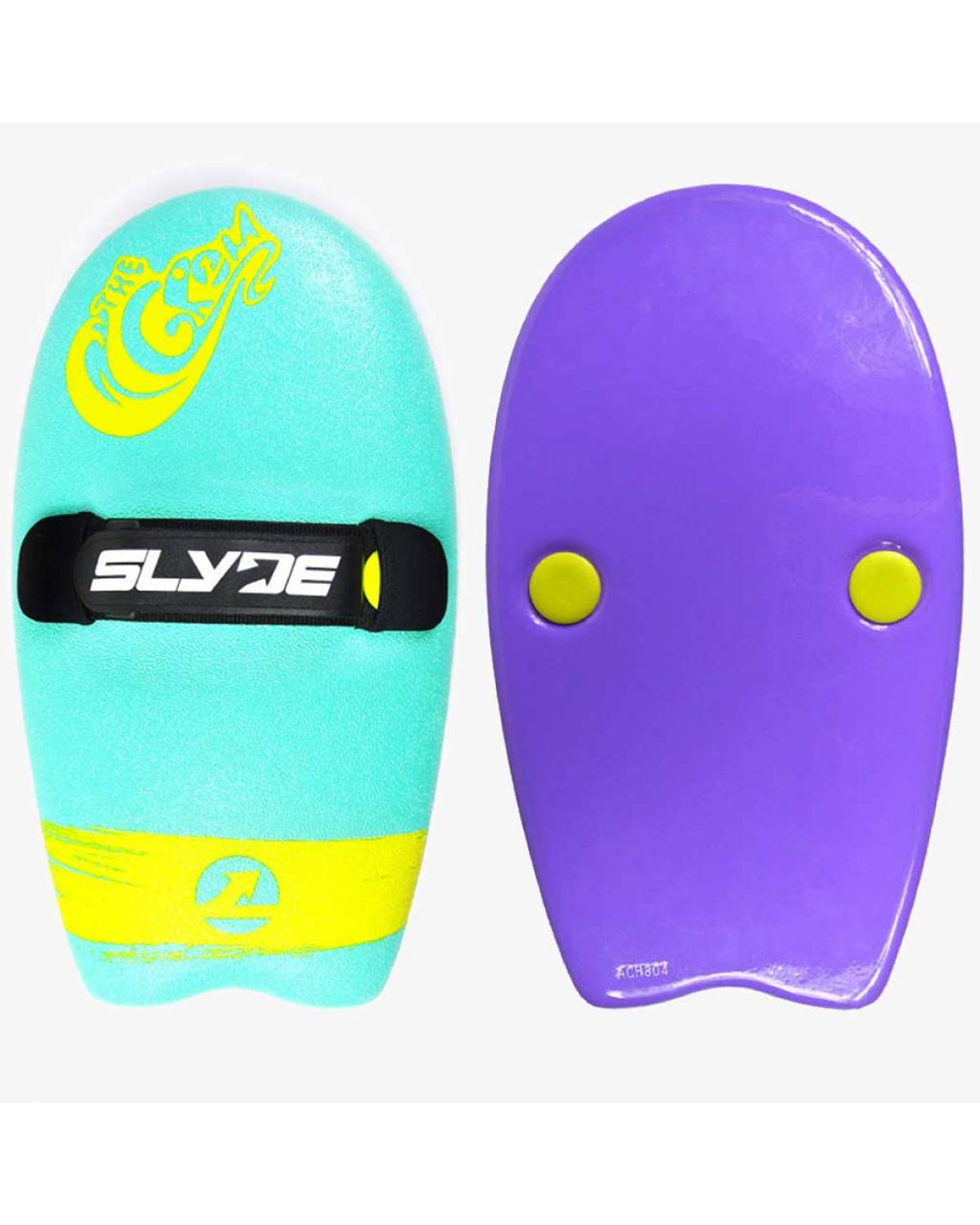 Slyde Grom Soft Top Handboard - Turquoise/Purple