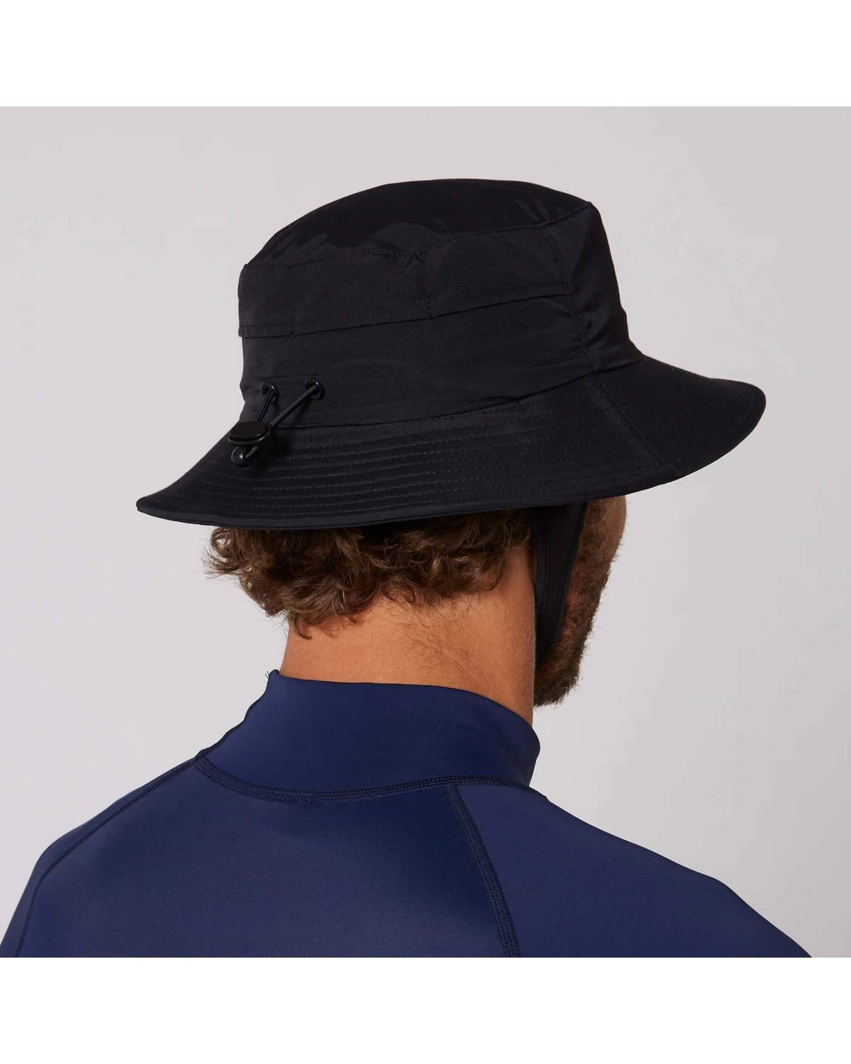 Ocean and Earth Bingin Soft Peak Surf Hat - Black