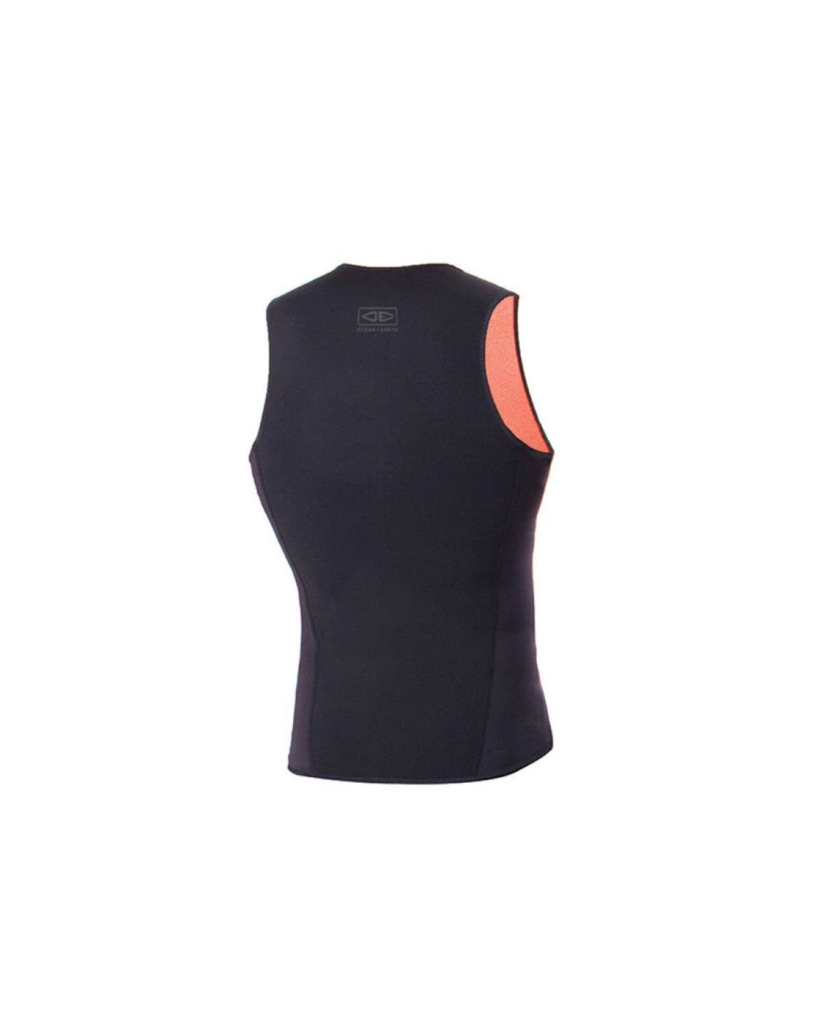 Double Black Sleeveless Vest - 1.5mm