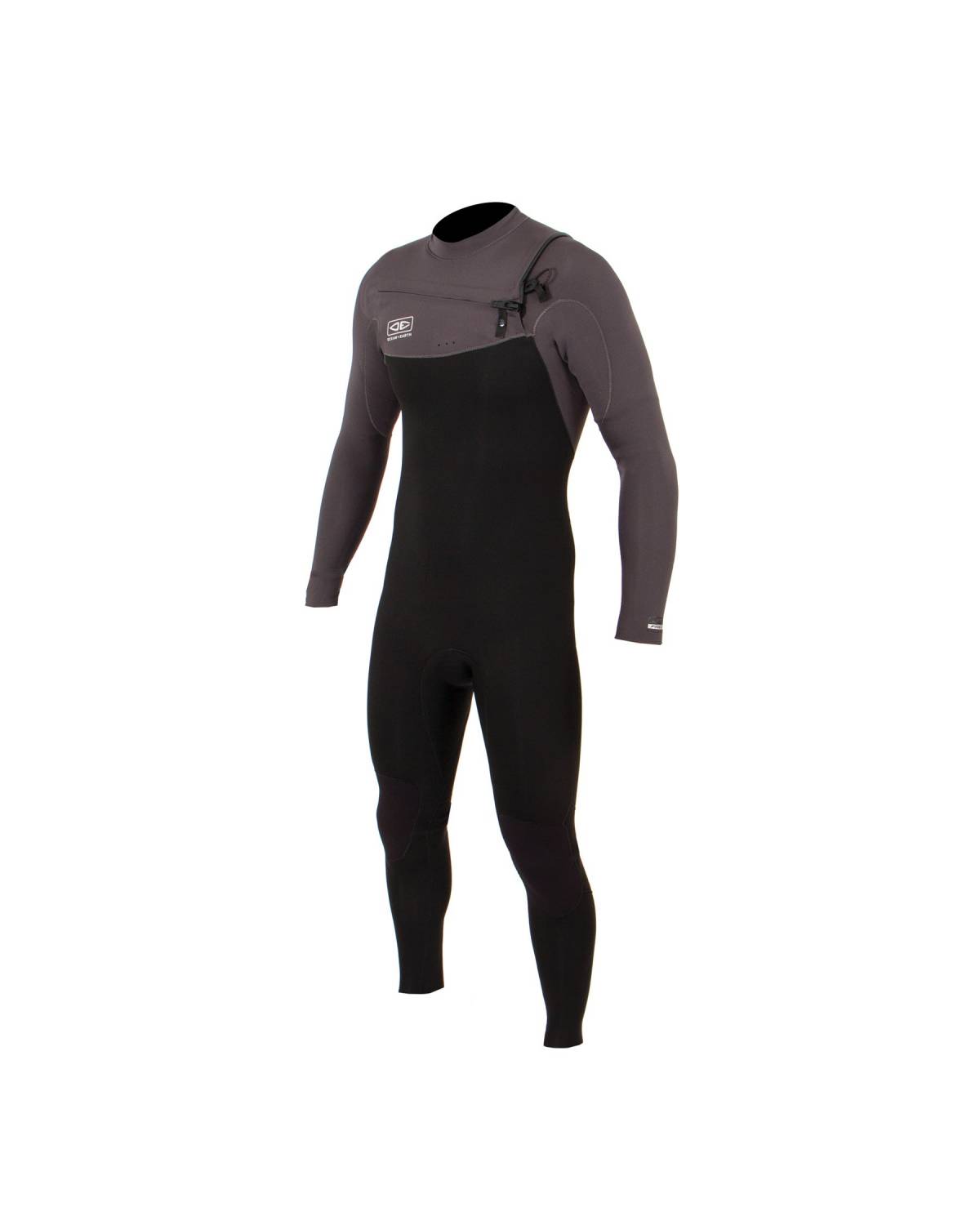 Ocean and Earth Mens Free Flex Chest-Zip - 3/2mm