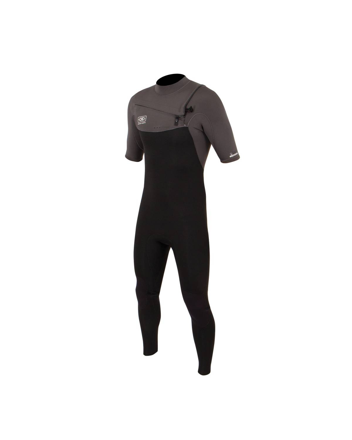 OCEAN AND EARTH MENS FREE FLEX SS CHEST-ZIP - 2/2MM