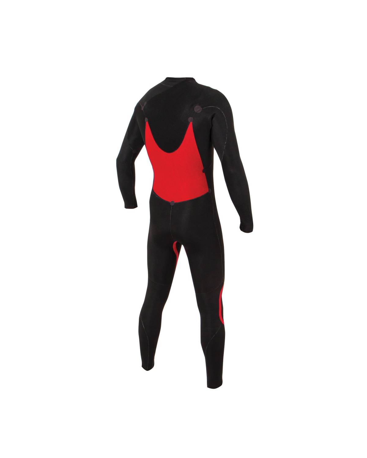 Mens Free Flex Chest-Zip - 4/3mm