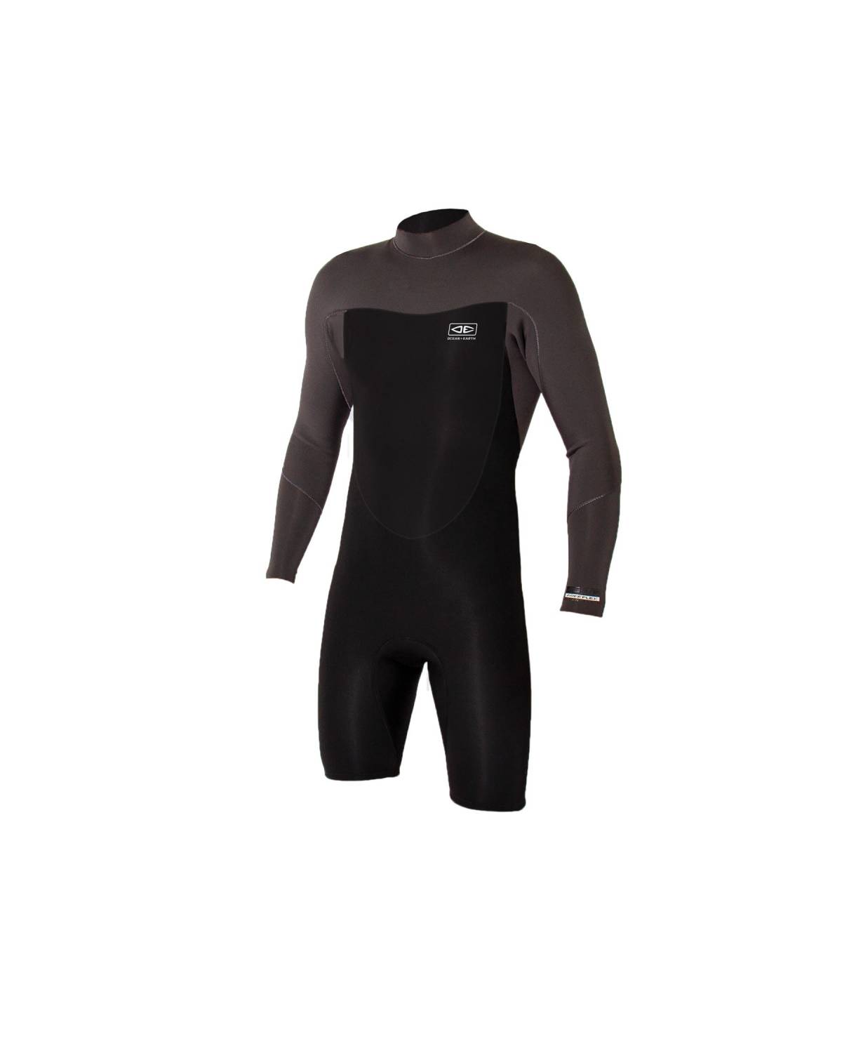 Mens Free-Flex Long Sleeve Back Zip Spring - 2/2mm by Ocean and Earth