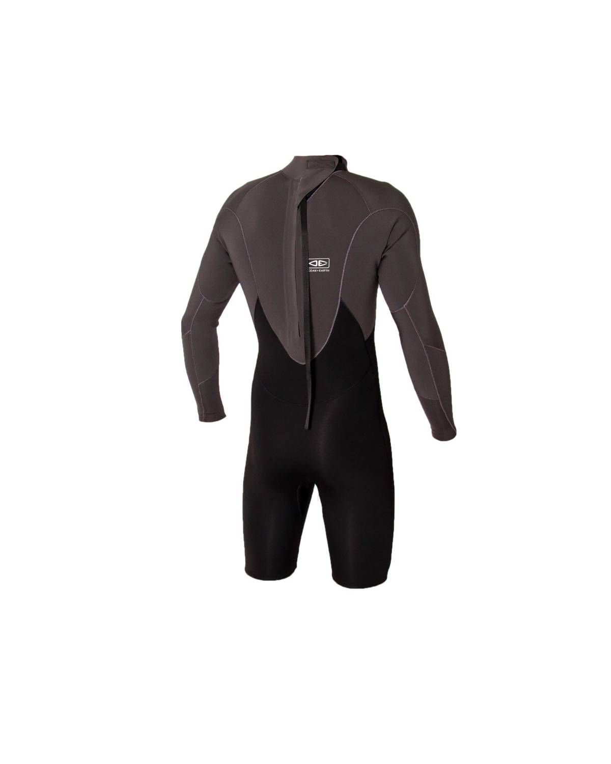 Mens Free-Flex Long Sleeve Back Zip Spring - 2/2mm by Ocean and Earth