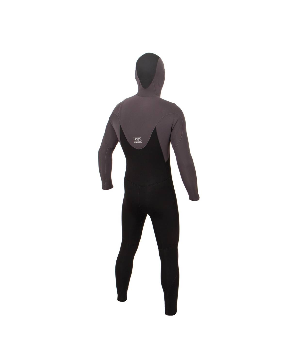 Ocean and Earth Mens Free Flex Hooded Chest-Zip Steamer - 5/4mm
