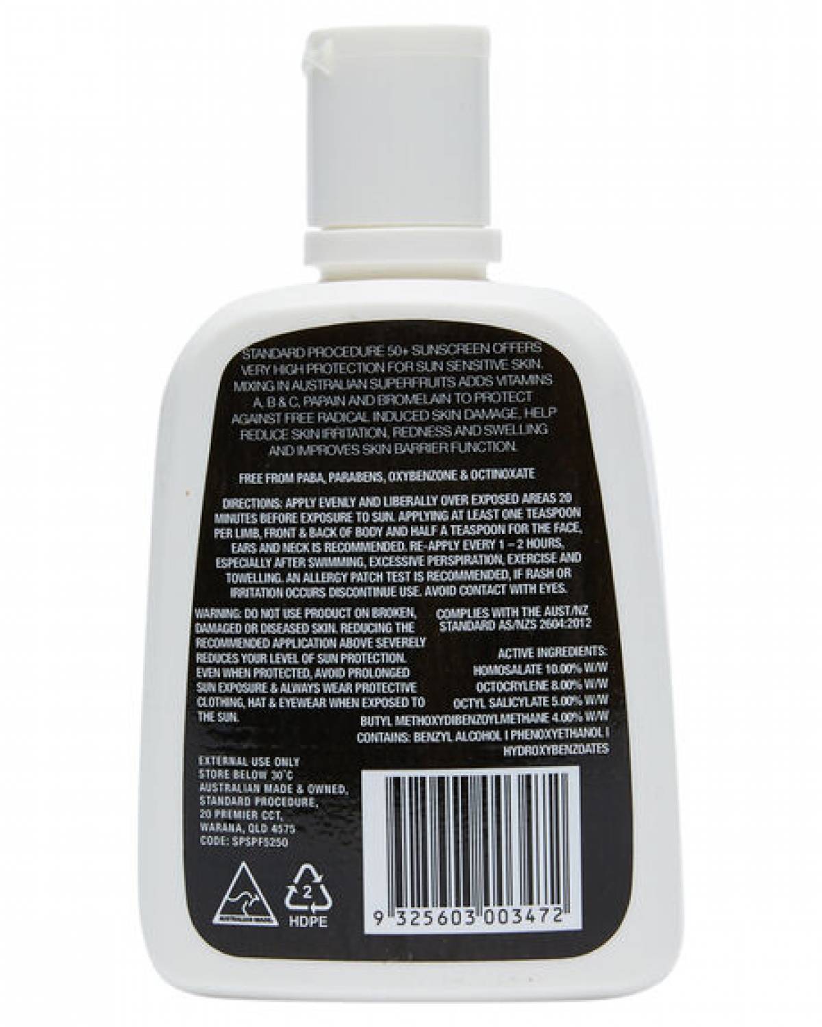 Sunscreen SPF50+ 250ml