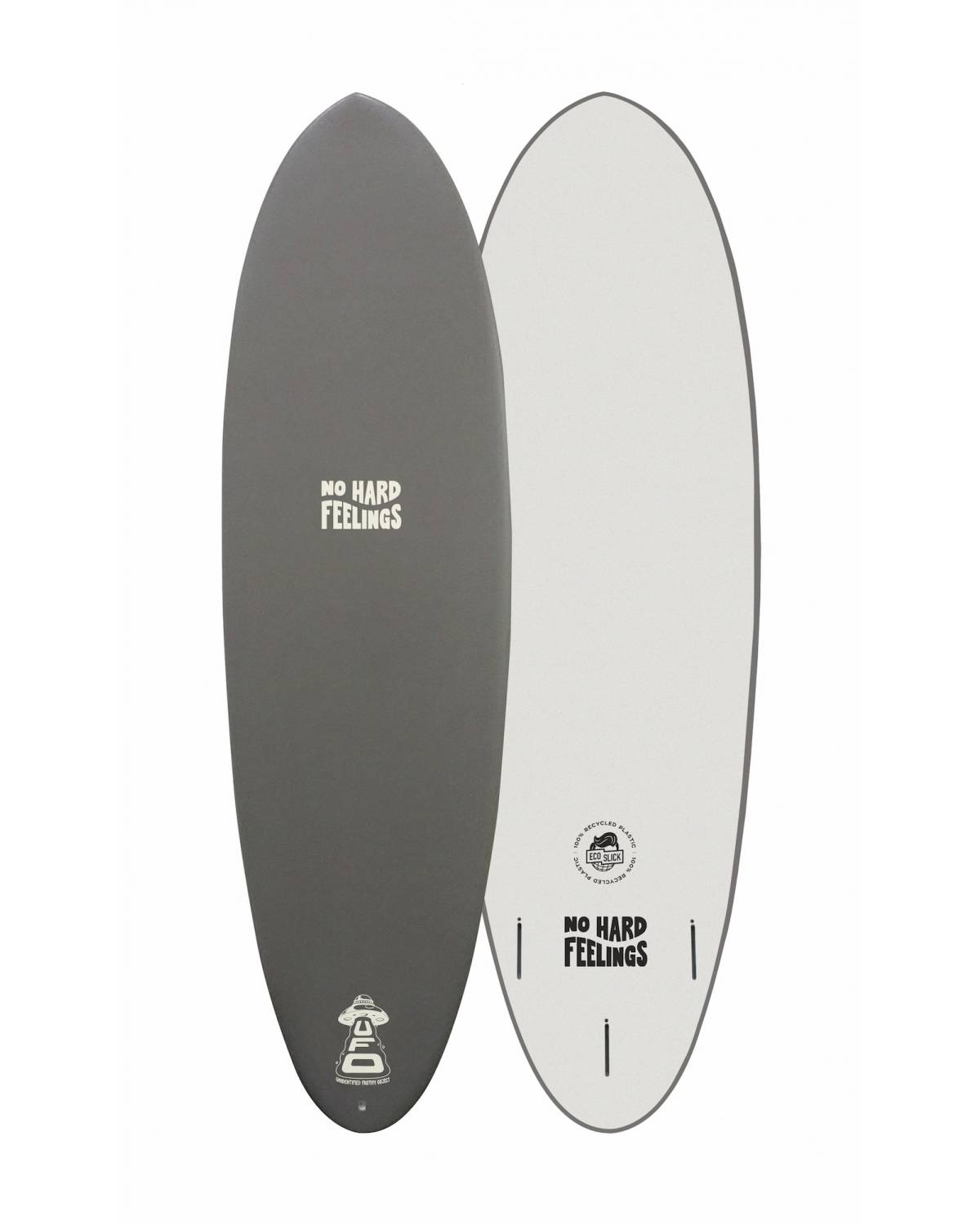 Spooked Kooks U.F.O  6'7" Softboard - Almost Gray