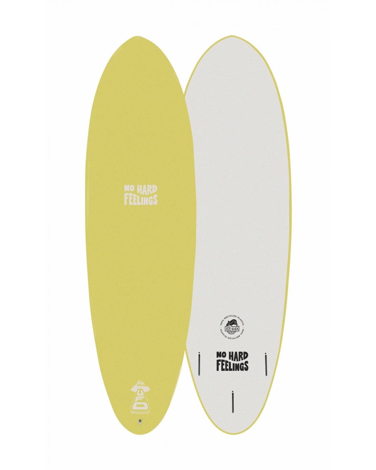 Spooked Kooks U.F.O  6'7" Softboard - Mellow Yellow