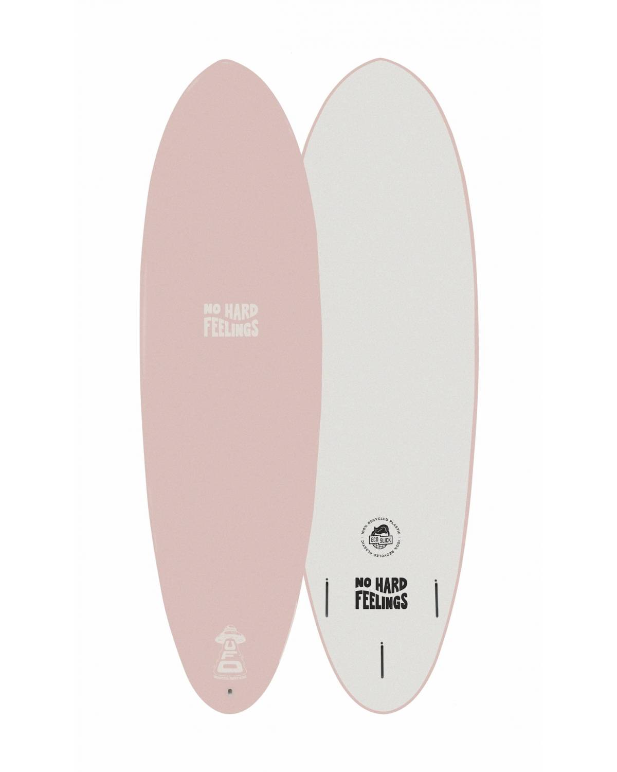 Spooked Koooks U.F.O. 7'6" Softboard - Dusty Pink