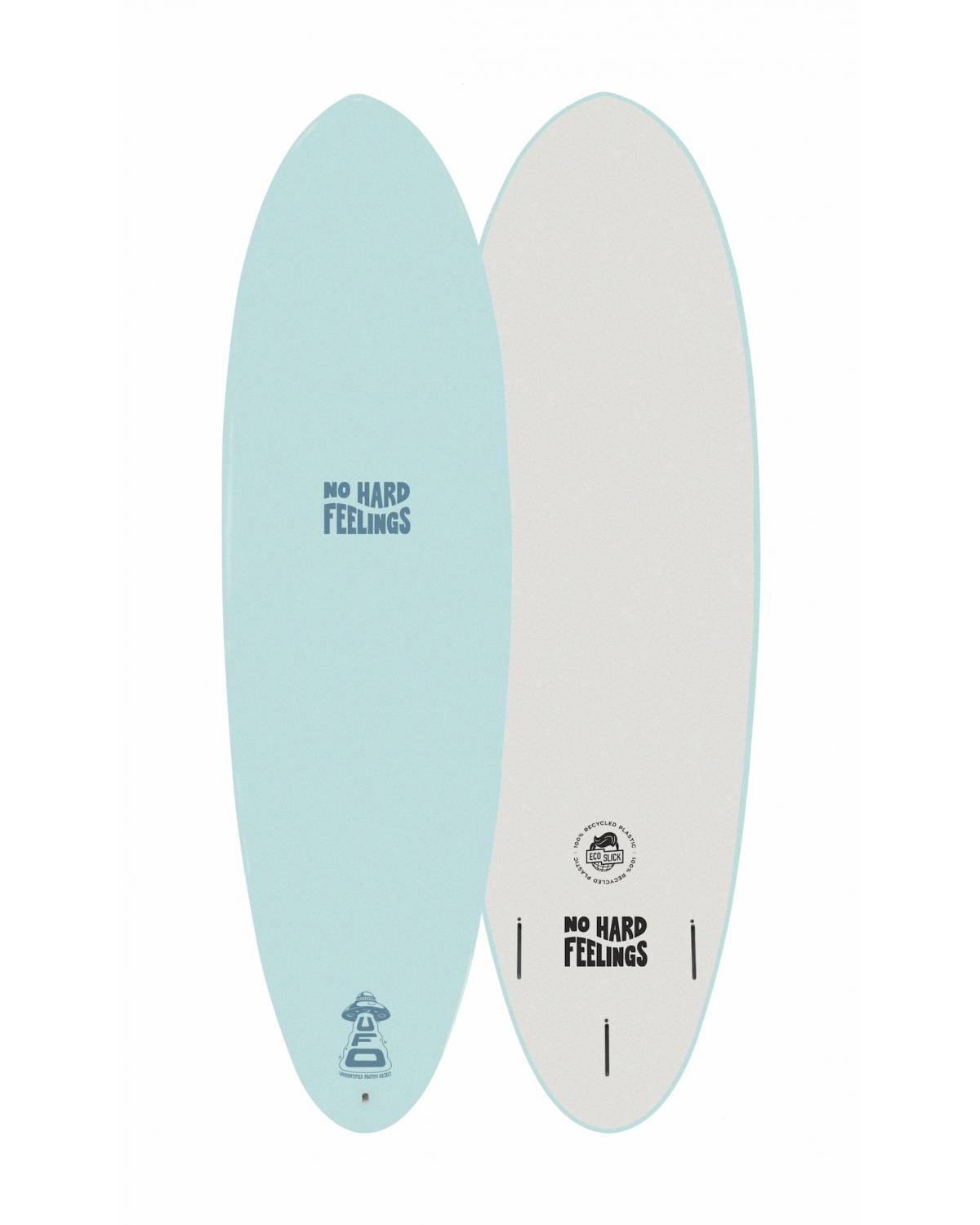 Spooked Koooks U.F.O. 7'6" Softboard - Seafoam Blue