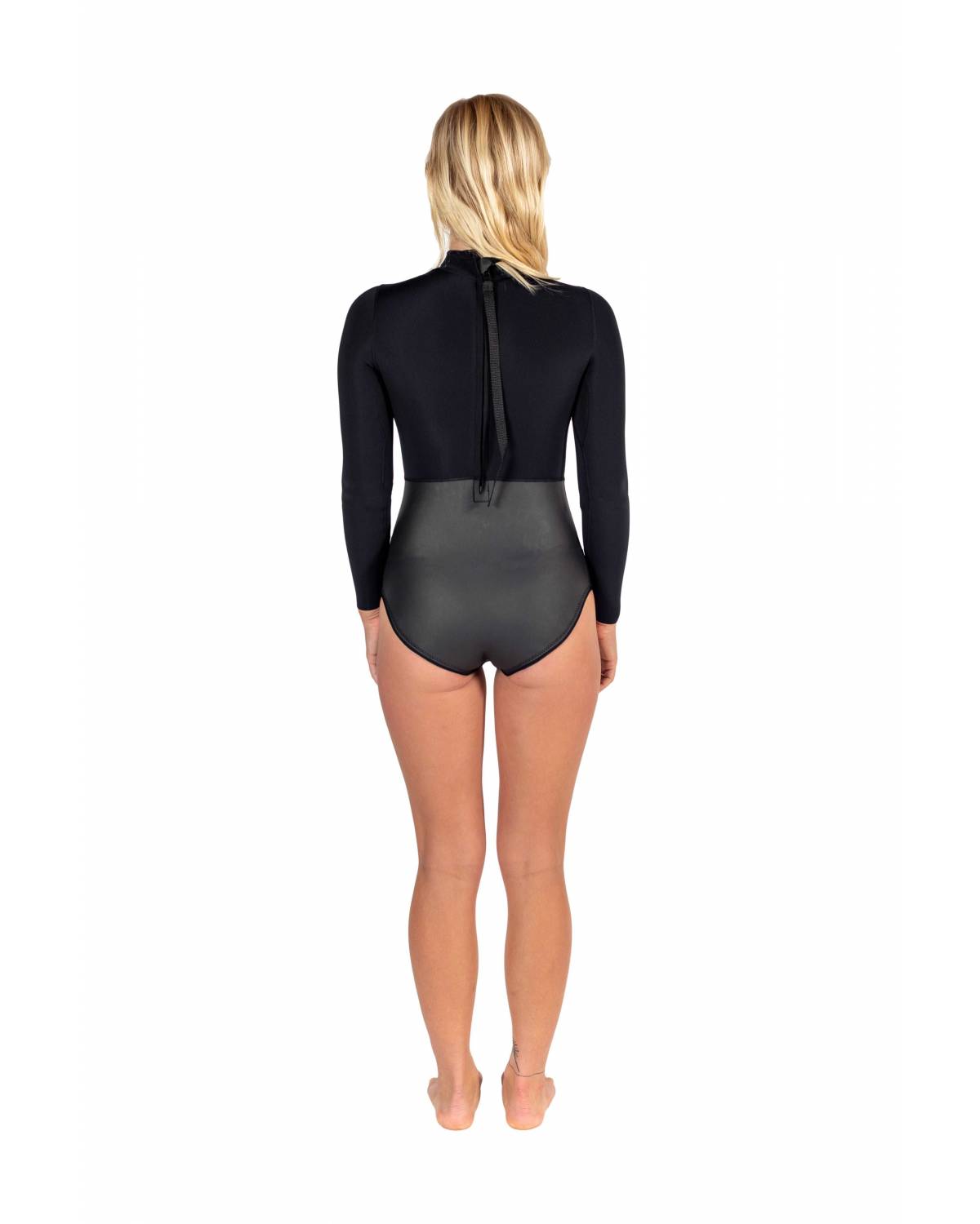 Atmosea Back Zip Spring Suit - Black