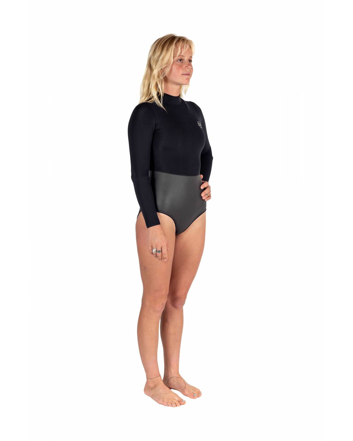 Atmosea Back Zip Spring Suit - Black