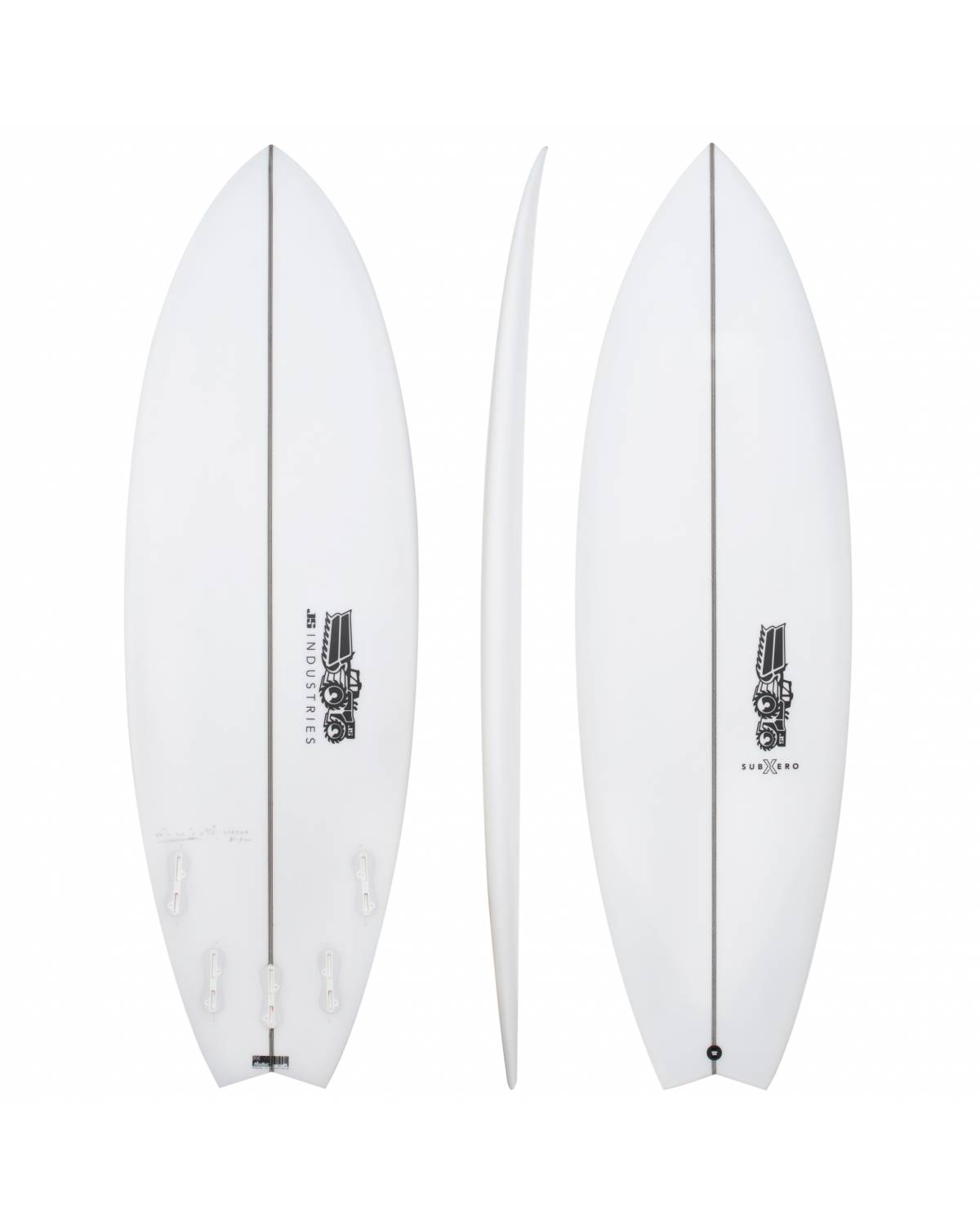 SUB XERO (JS Industries) - 5' 10" x 20 7/8" x 2 13/16" x 37.1L - FCS II