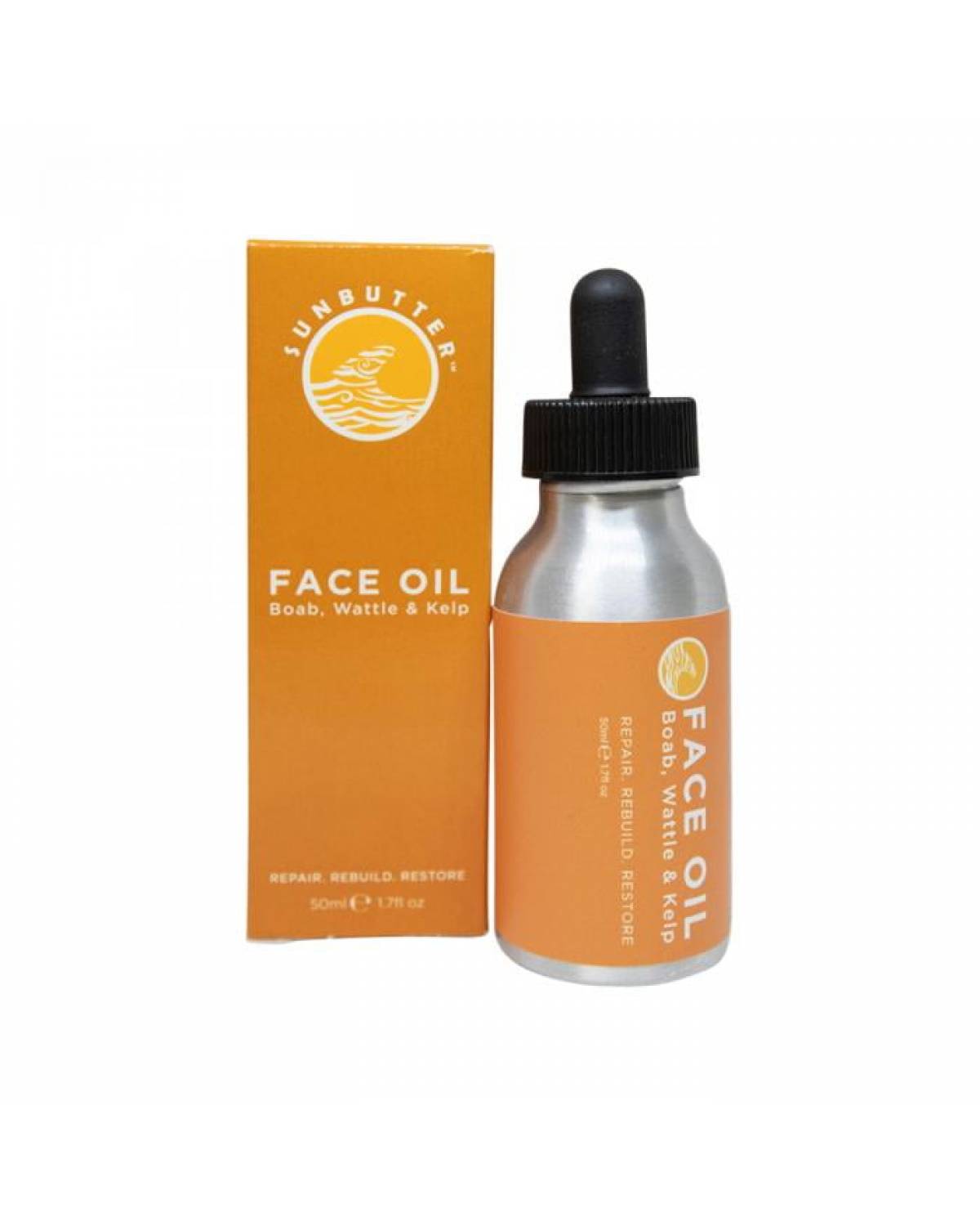 Sunbutter Face Oil Boab, Wattle & Kelp package