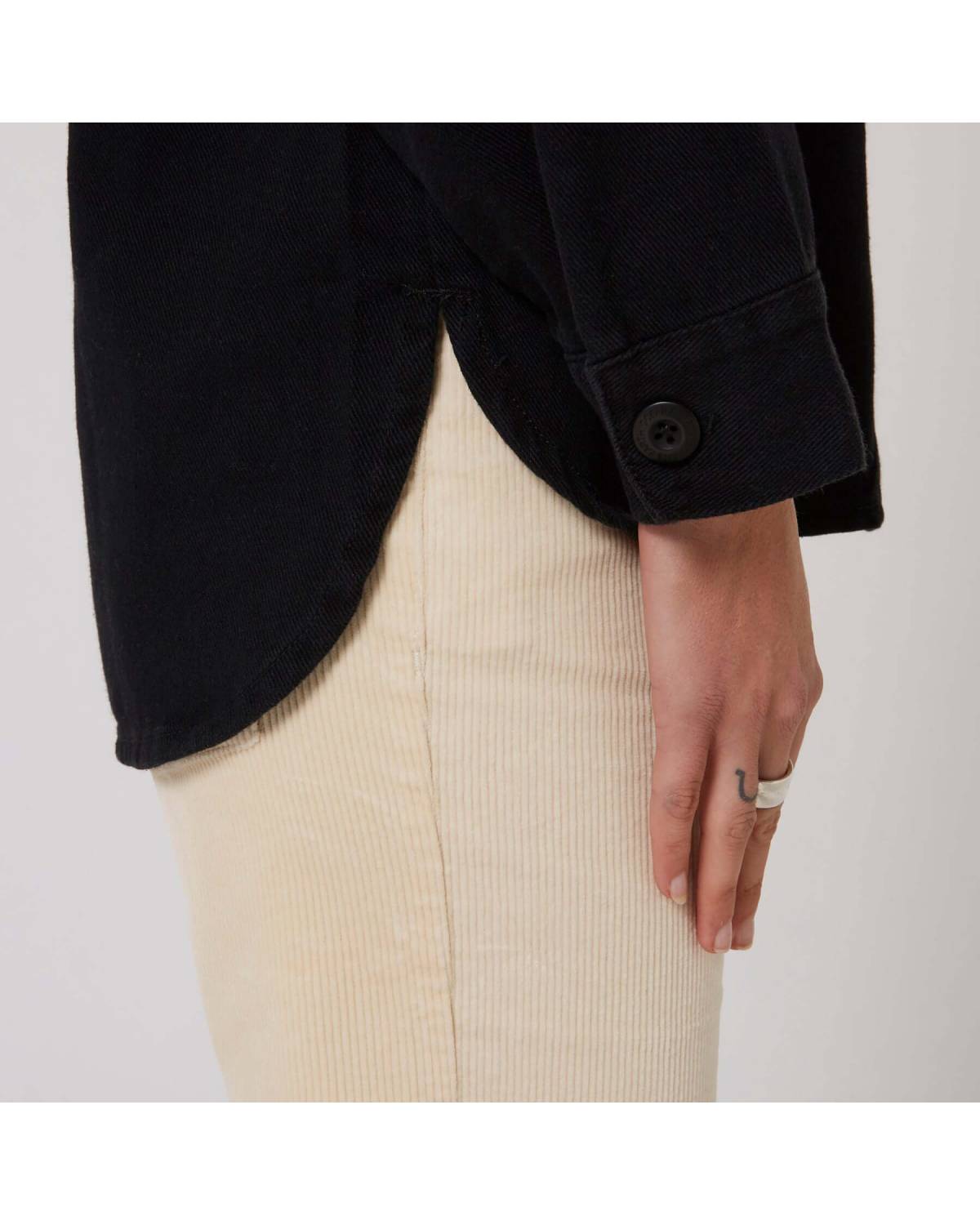 Sunset L/S Overshirt - Black