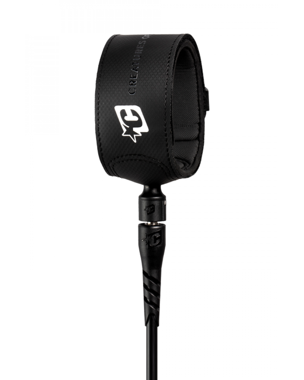 6ft Superlite Comp Leash 6mm - Black