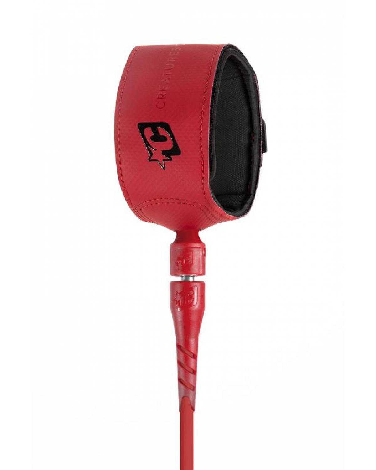 6ft Superlite Comp Leash 6mm - Red