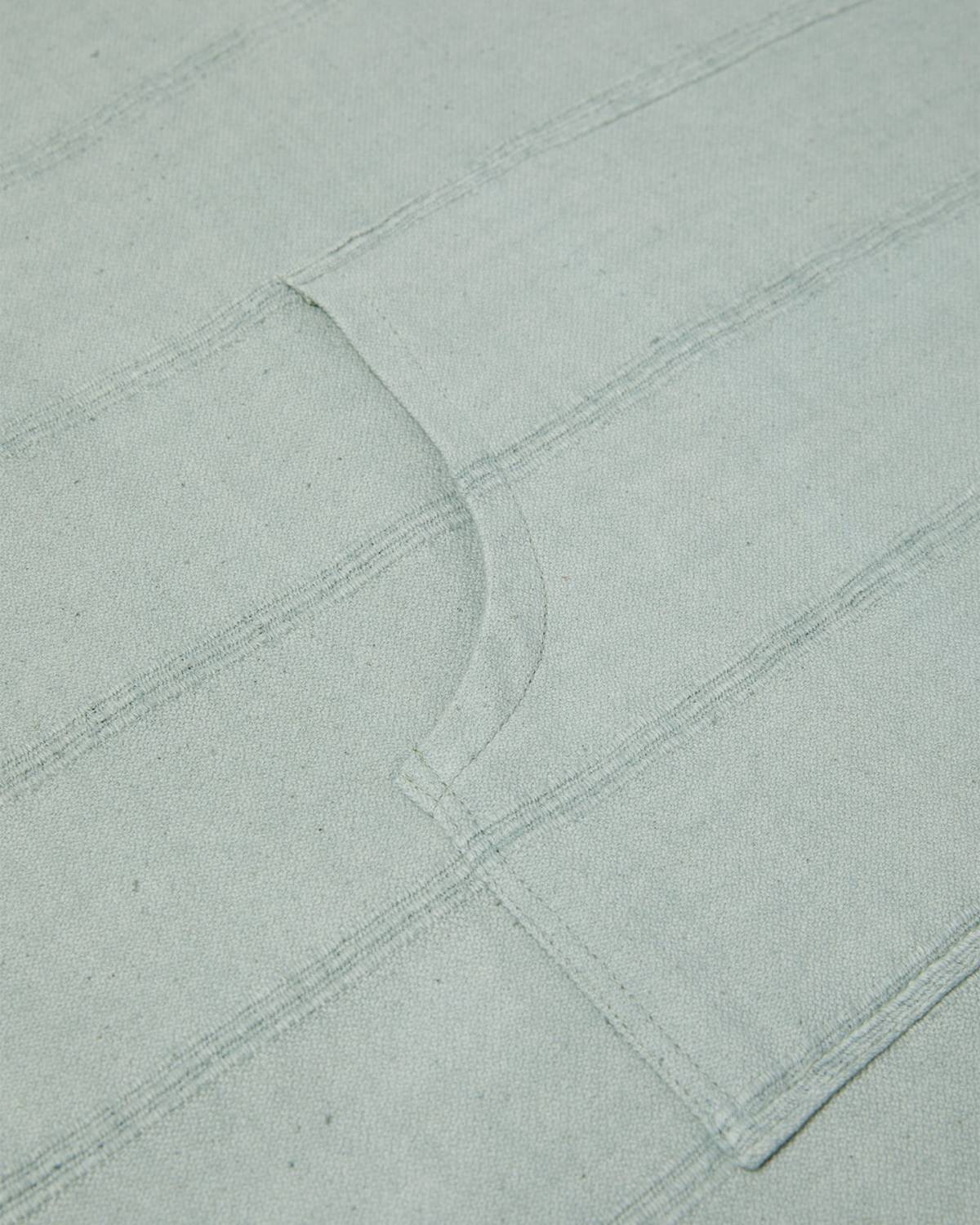 Close-up of poncho pocket