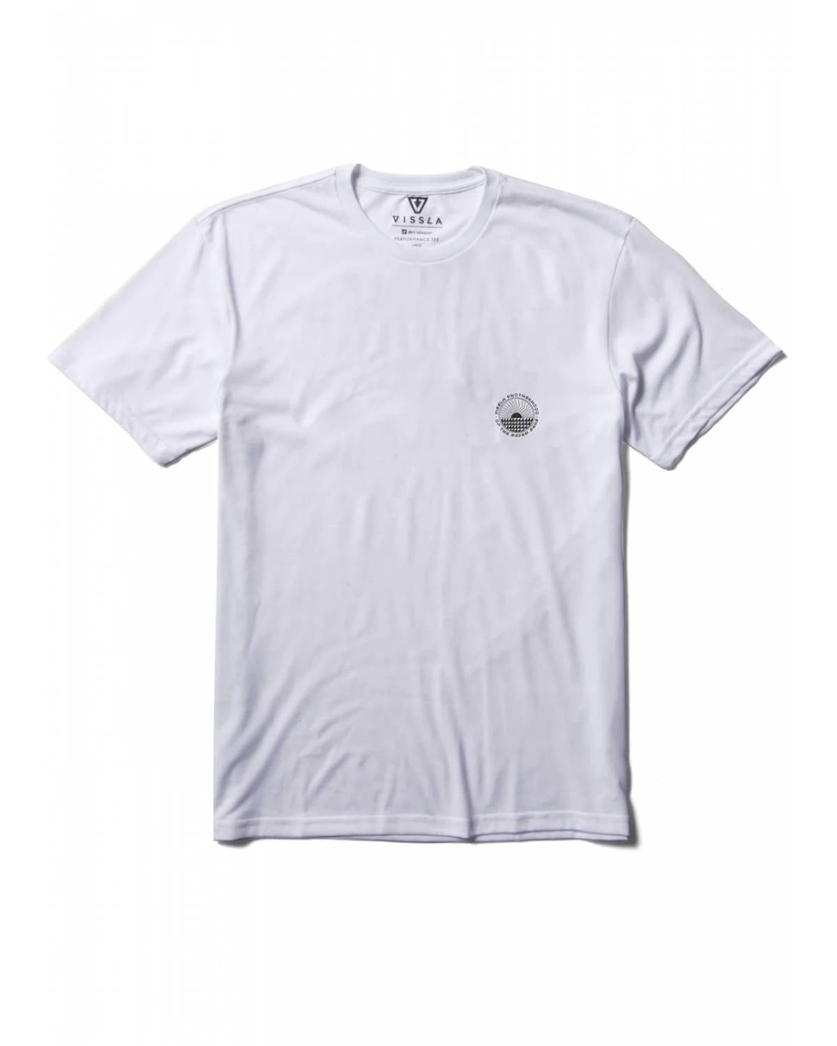 Surf Check Ss Organic Tee - White