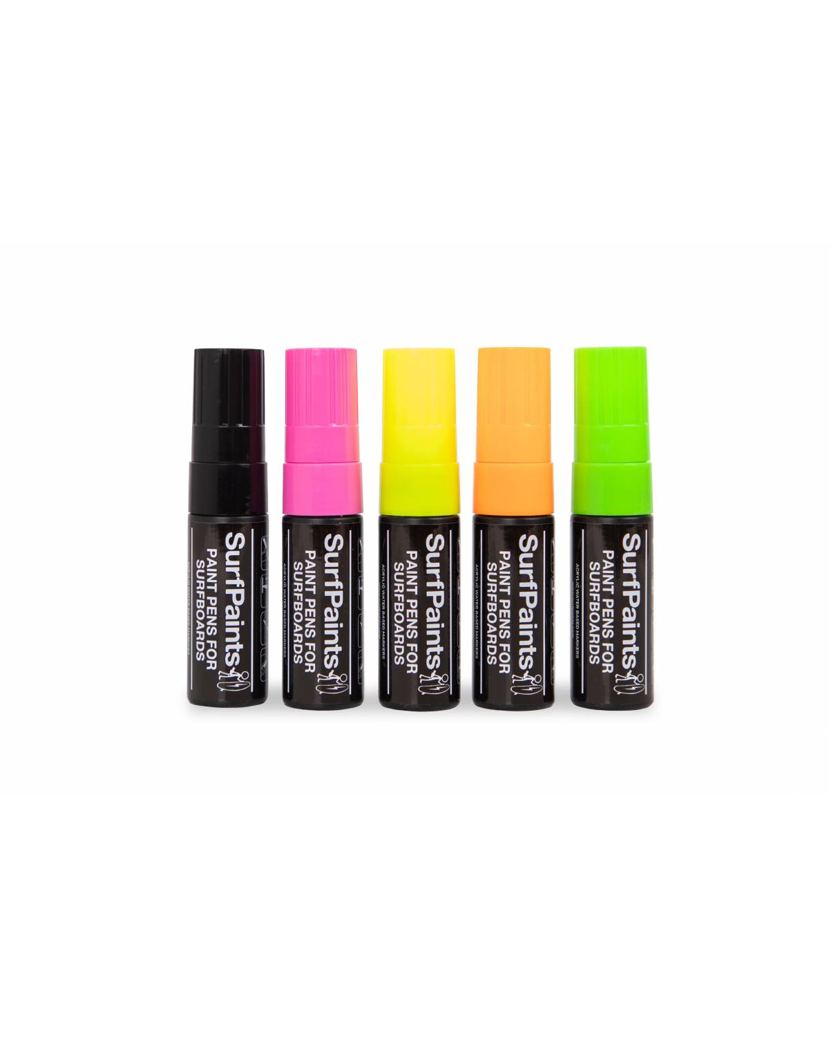 Fluro Acrylic Paint Pens - 15mm Durable Wide Nibs for All Surfaces – Premium Japanese Quality