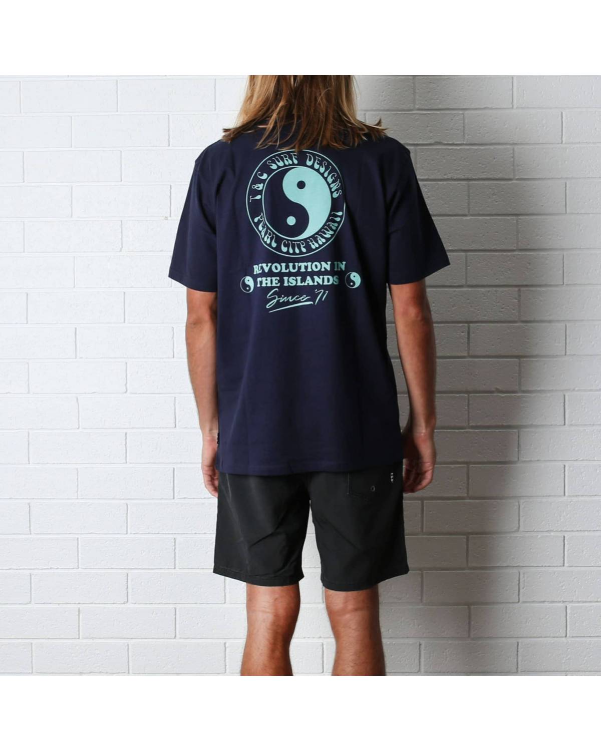 T&C Revolution Tee - Midnight back