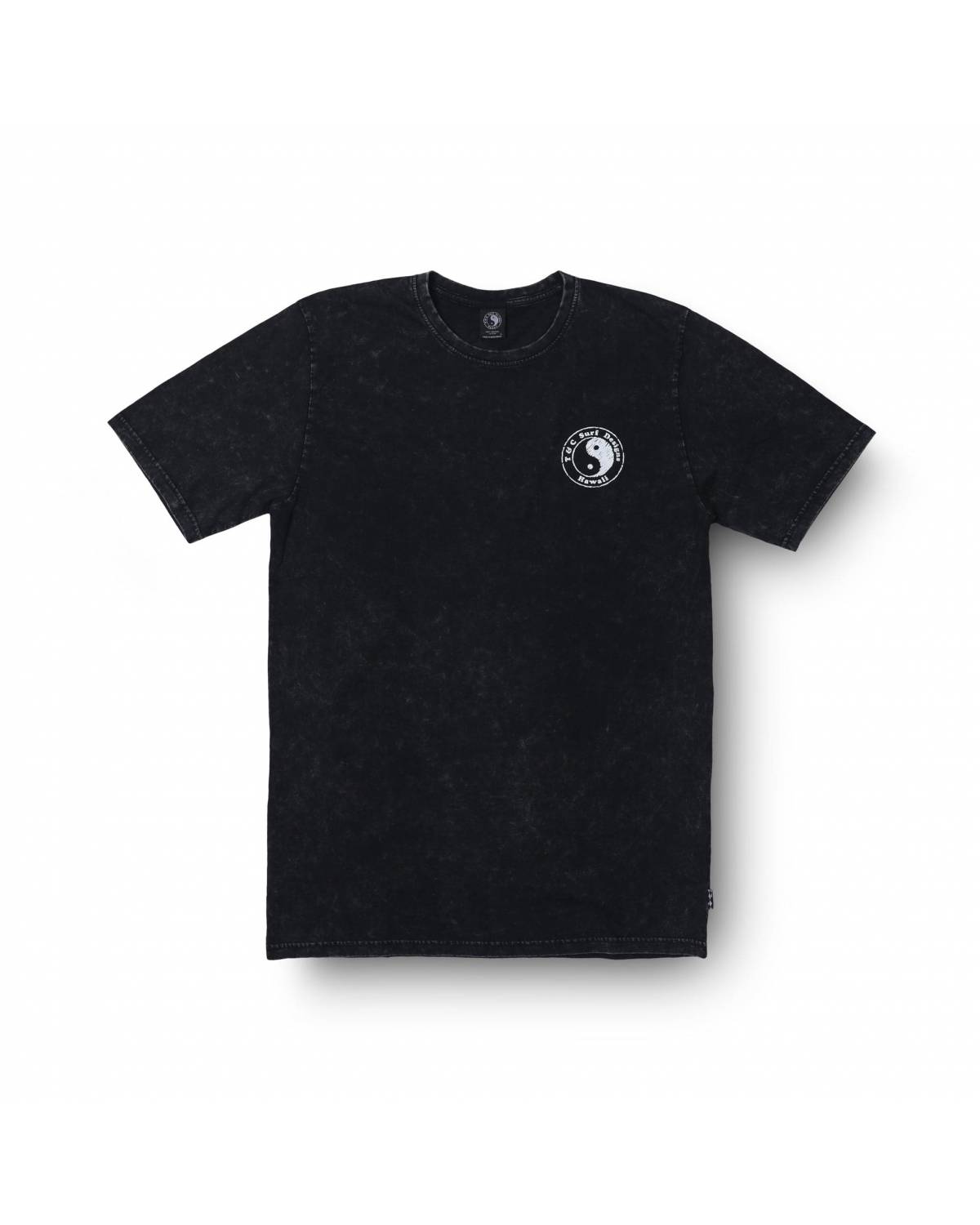 T&C Endless Wave Tee - Acid Black front