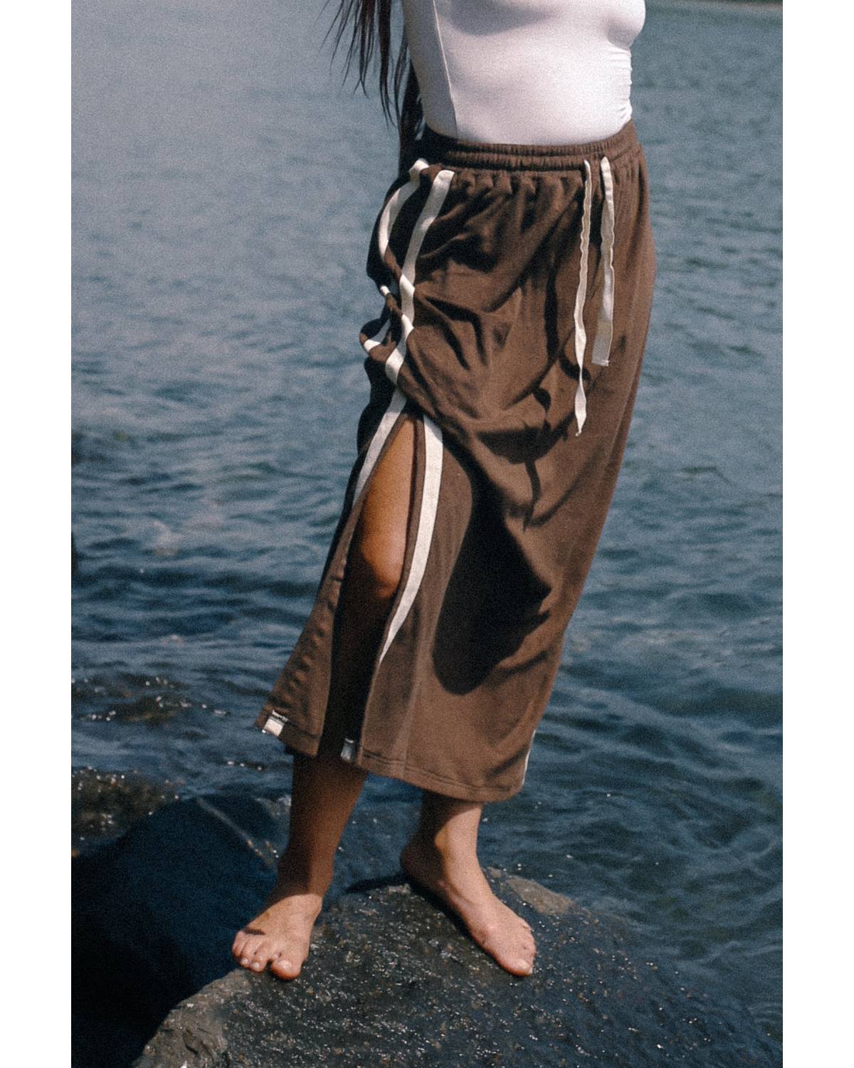 Skirt in garden setting
