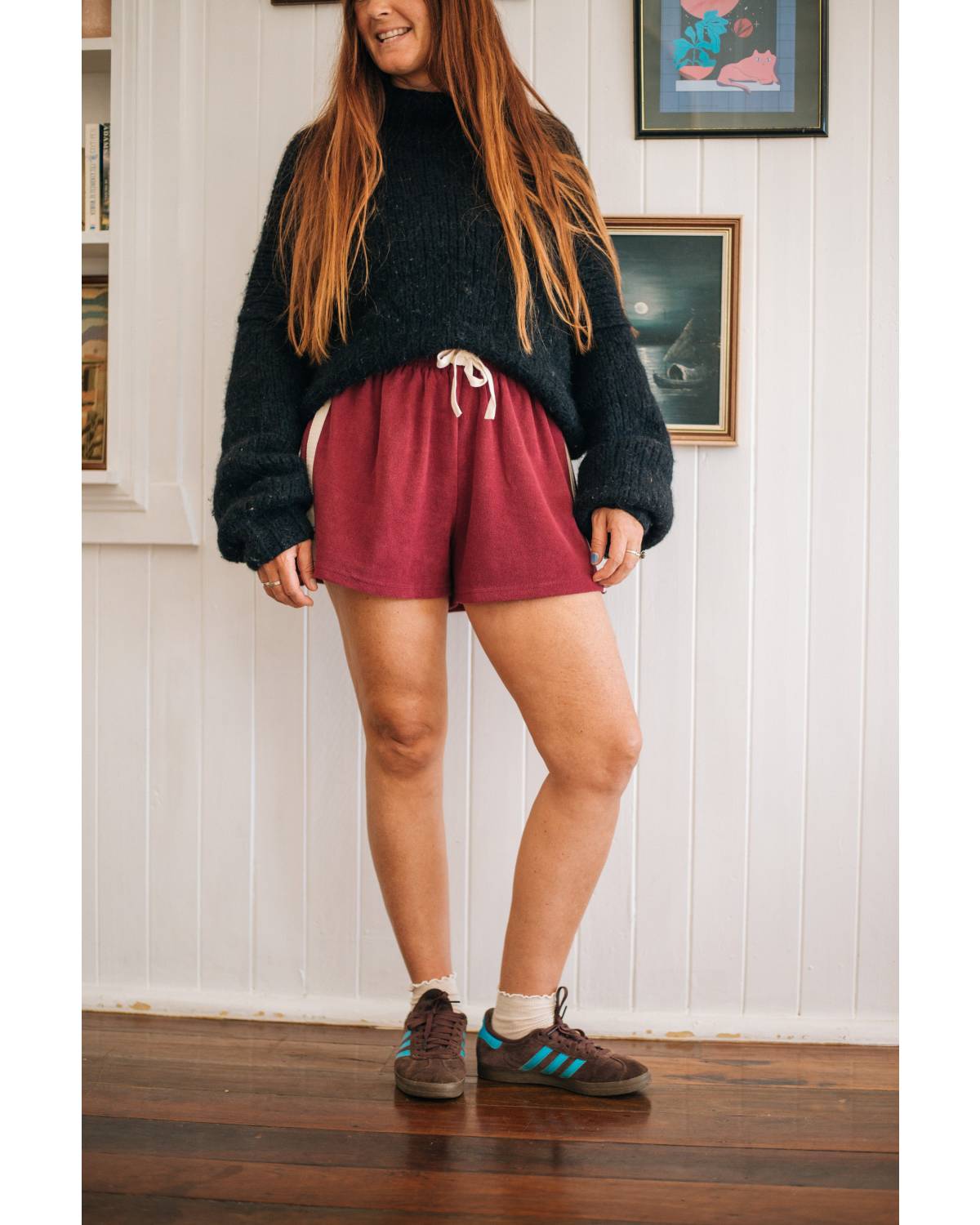 Berry shorts outdoor