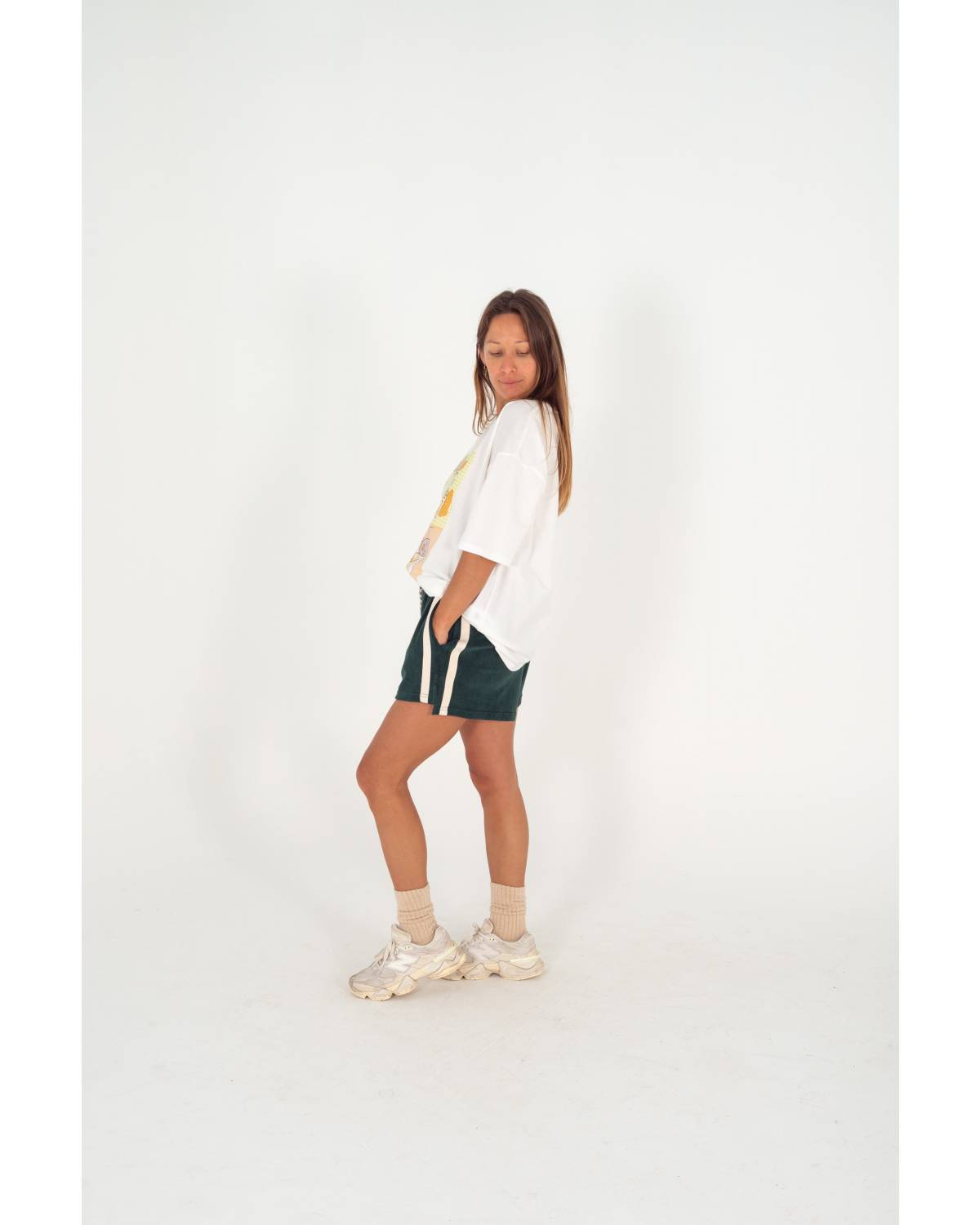 Terry Towelling Shorts Forrest - Atmosea