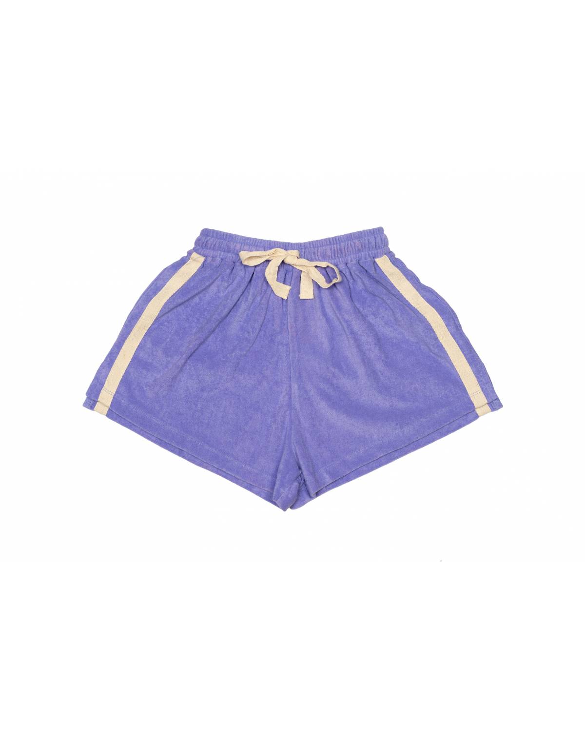 Clear product shot of lavender shorts