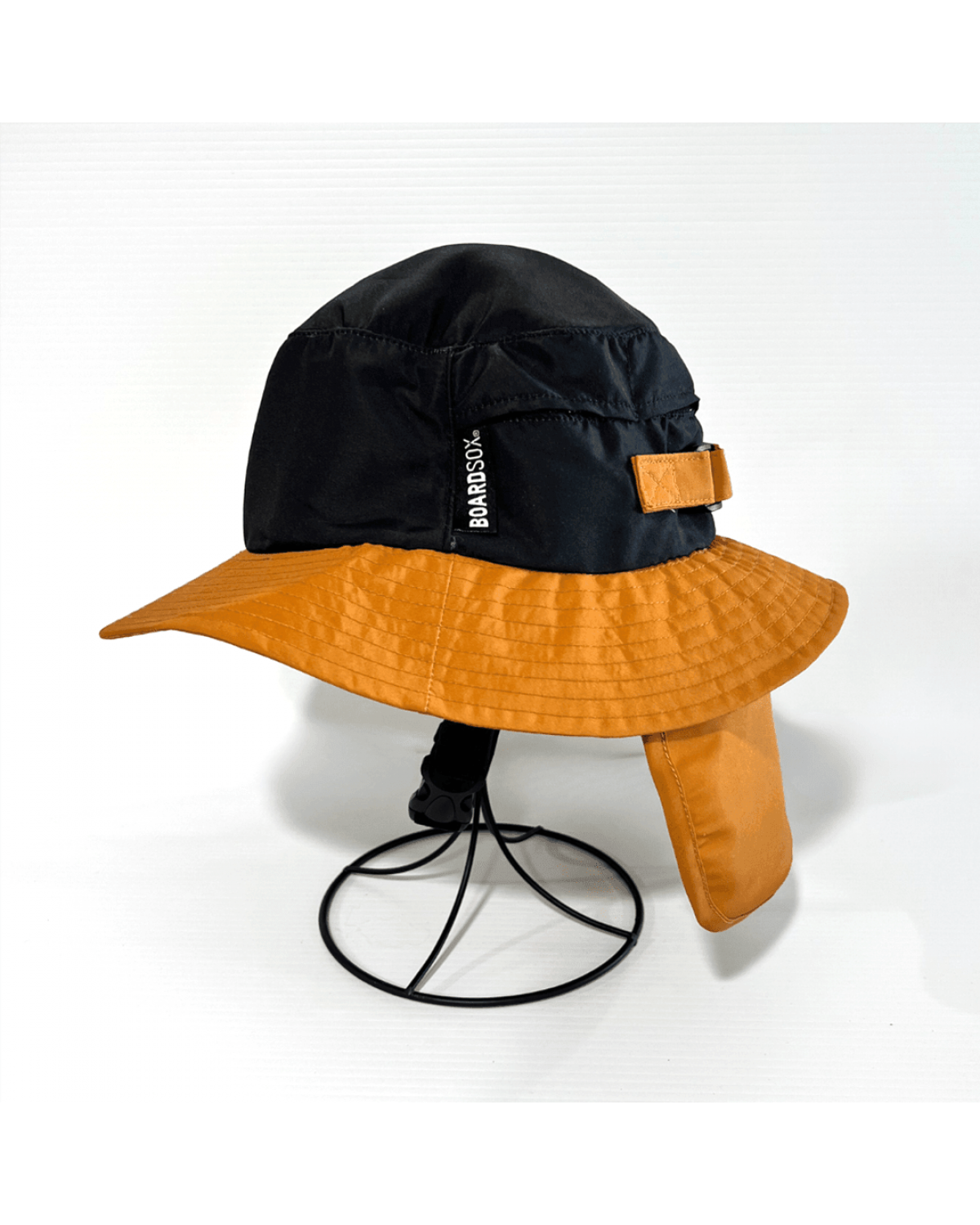 Side view of the surf hat
